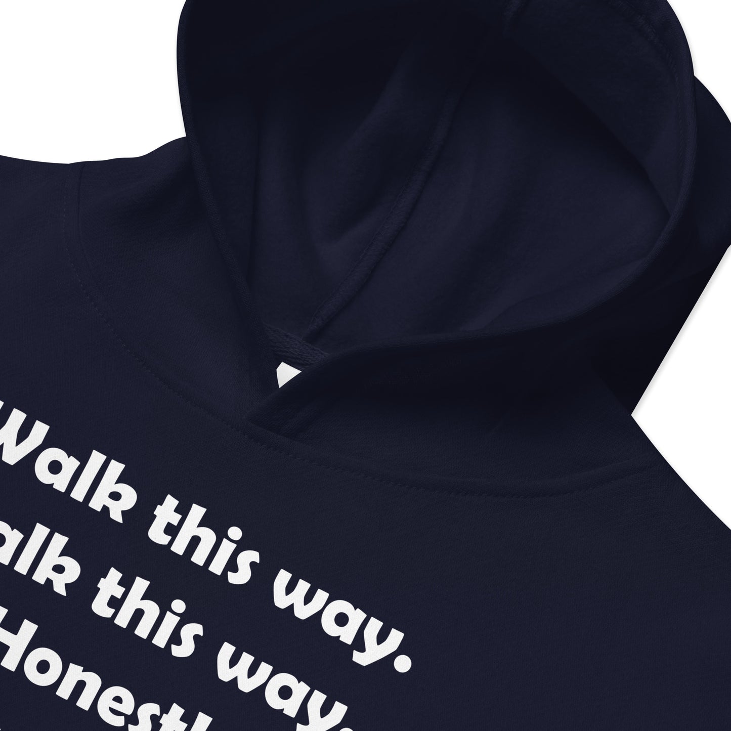 Mozart Walk This Way. Talk This Way. Kids Fleece Hoodie