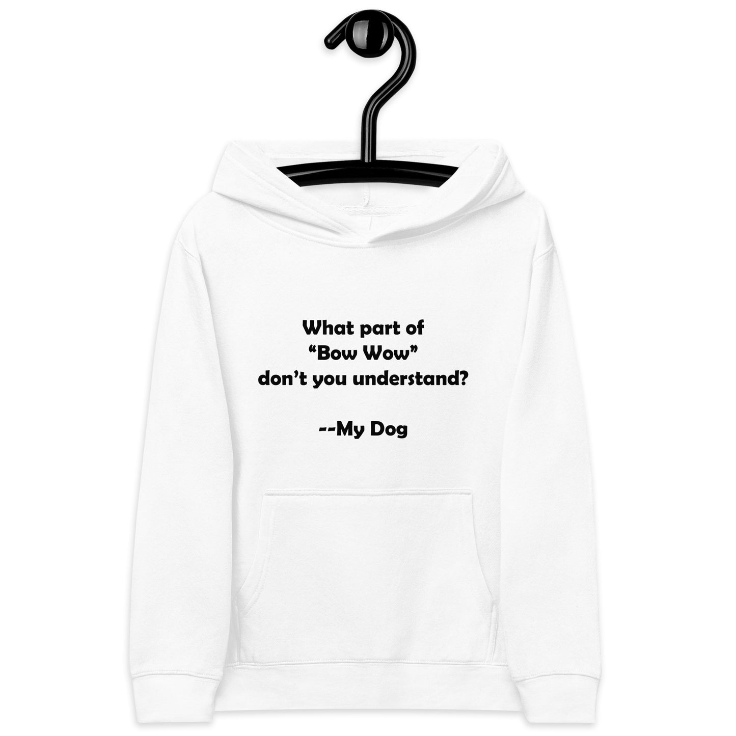 My Dog Kids Fleece Hoodie