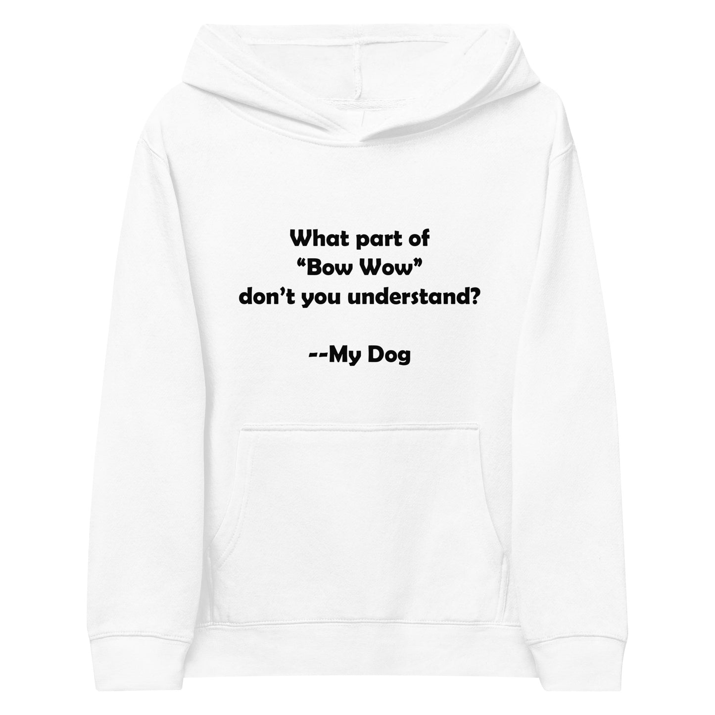 My Dog Kids Fleece Hoodie