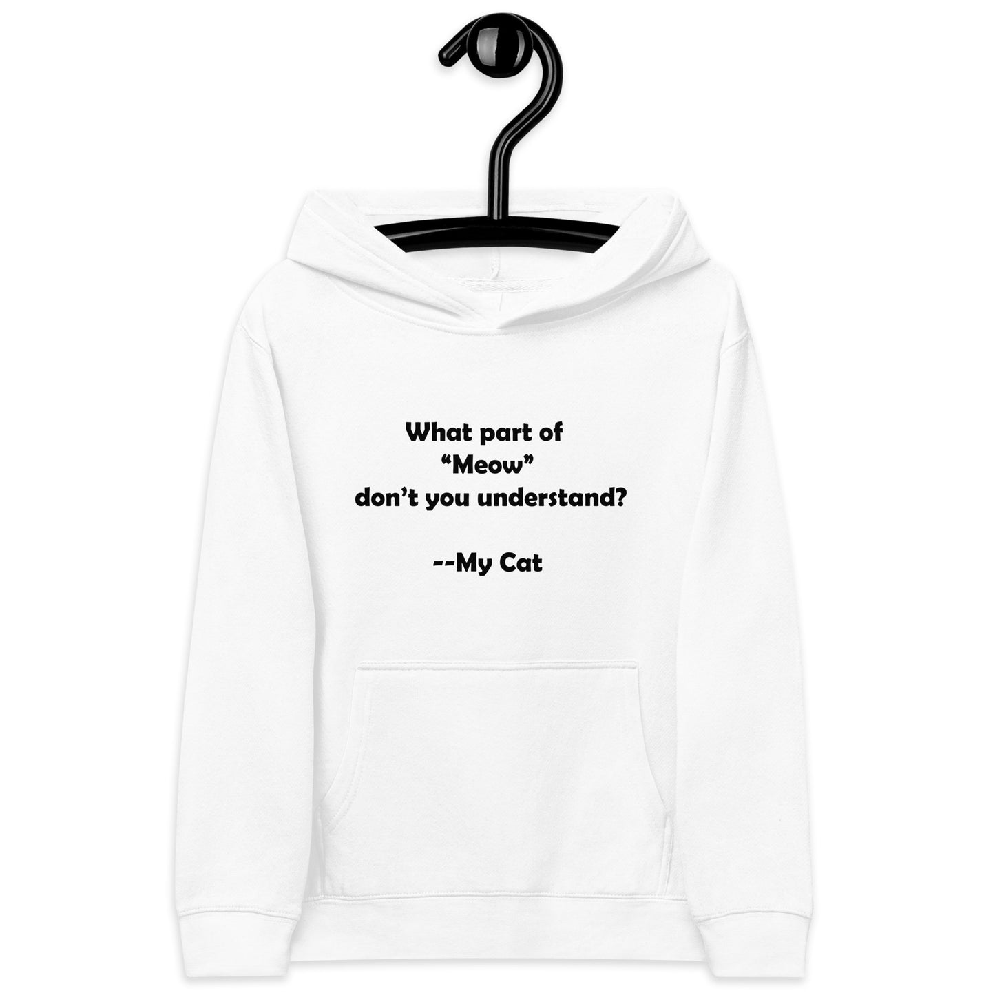 My Cat Kids Fleece Hoodie