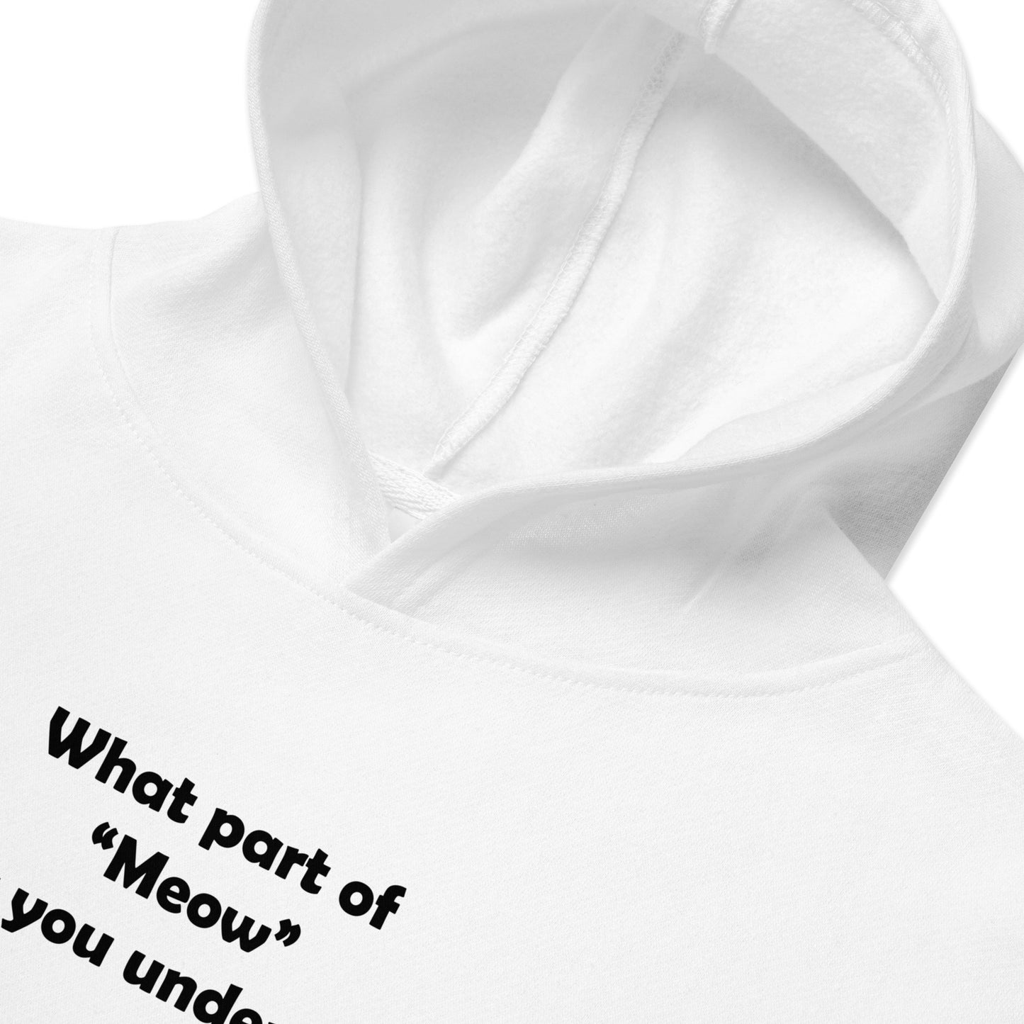 My Cat Kids Fleece Hoodie