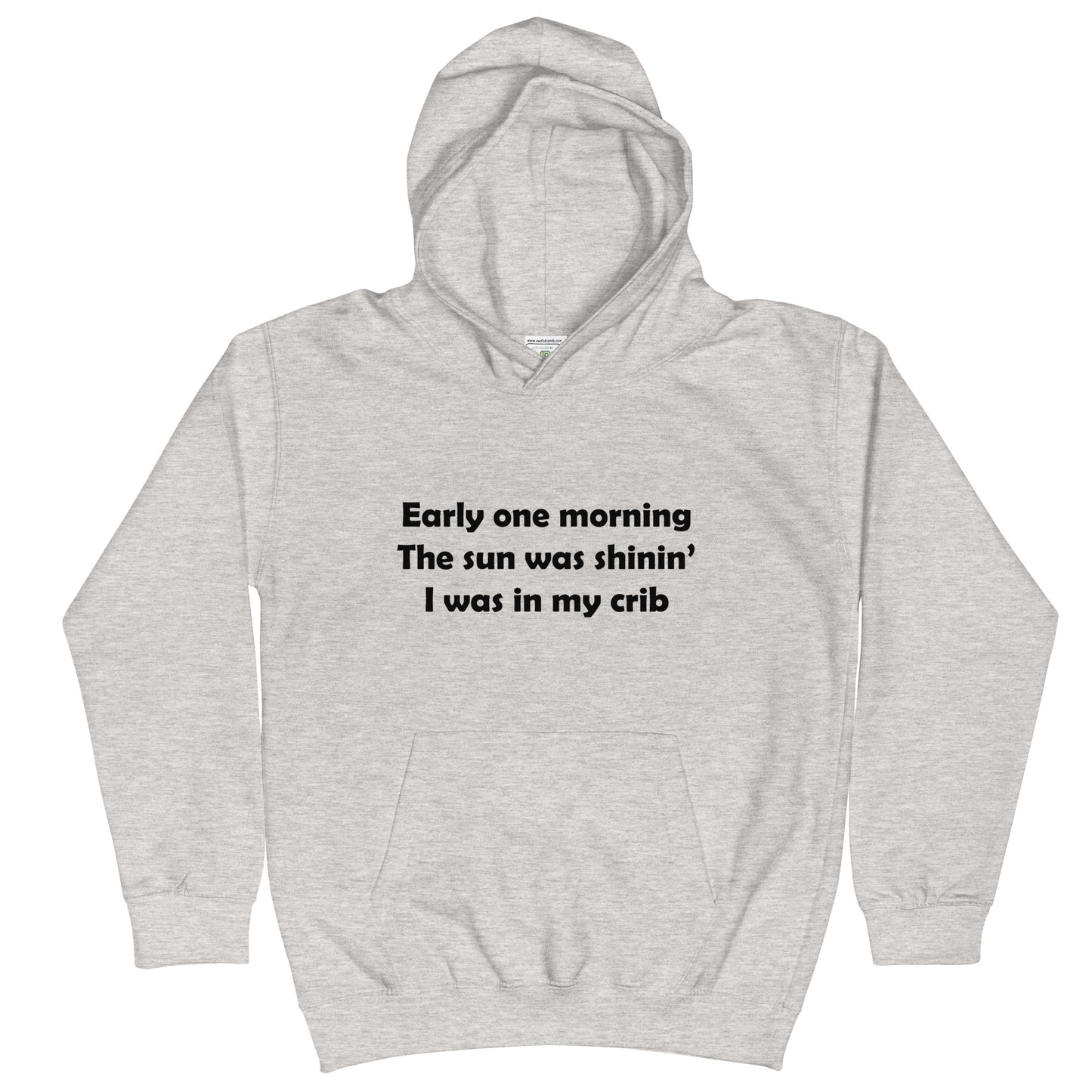 Mozart Lyrics Kids Hoodie