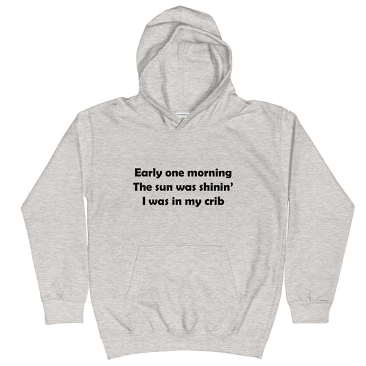 Mozart Lyrics Kids Hoodie