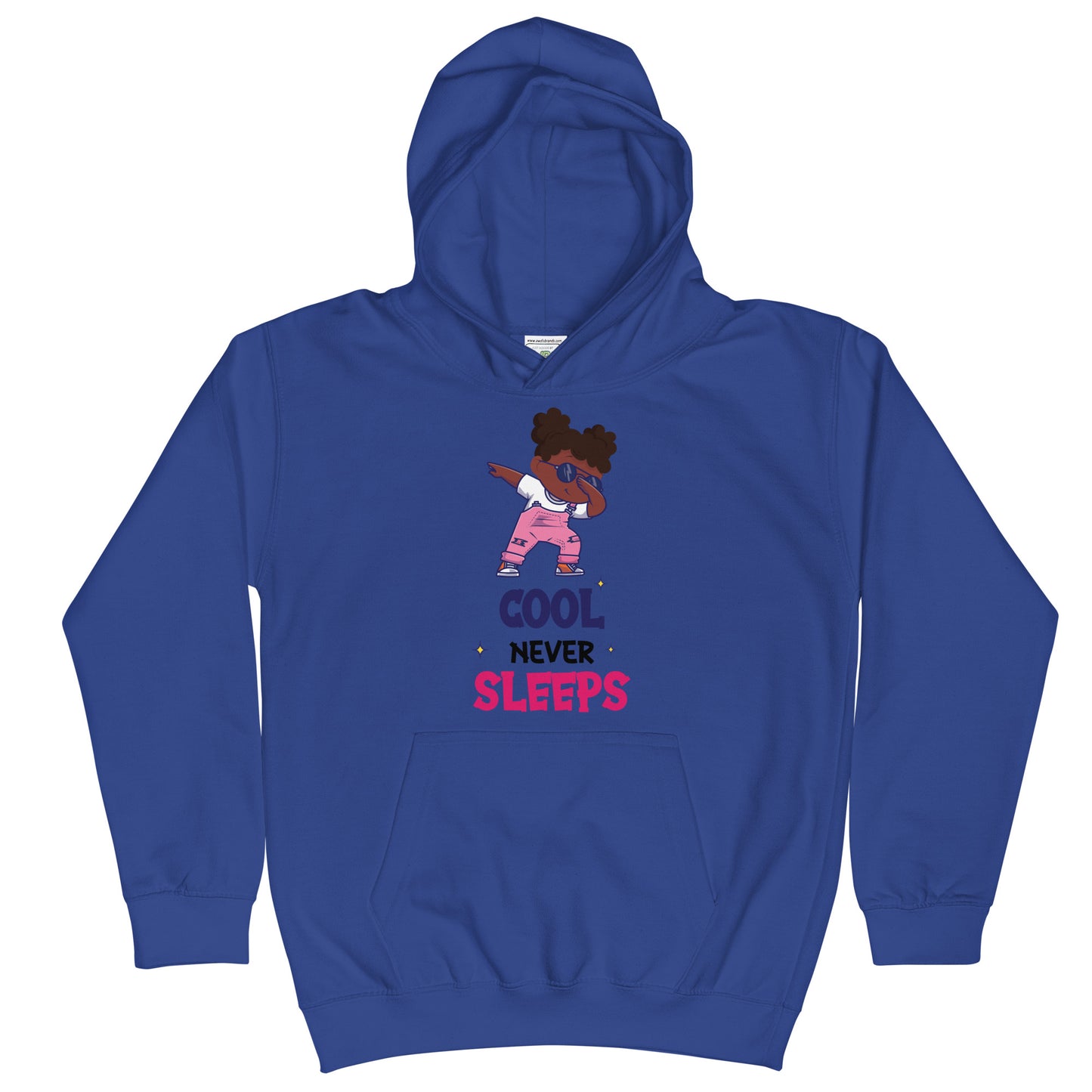 Cool Never Sleeps Kids Hoodie