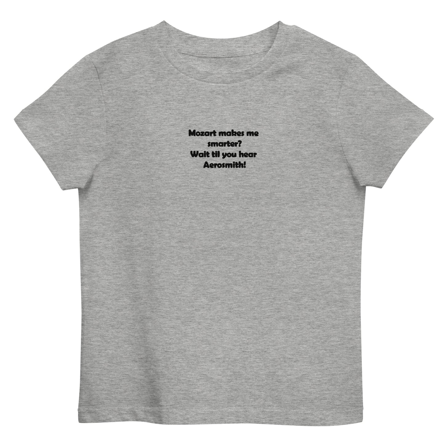 Embroidered Mozart Organic Cotton Kids T-shirt