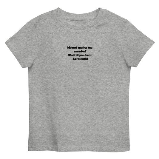 Embroidered Mozart Organic Cotton Kids T-shirt