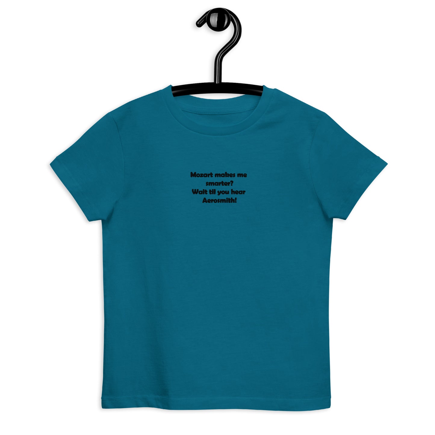 Embroidered Mozart Organic Cotton Kids T-shirt