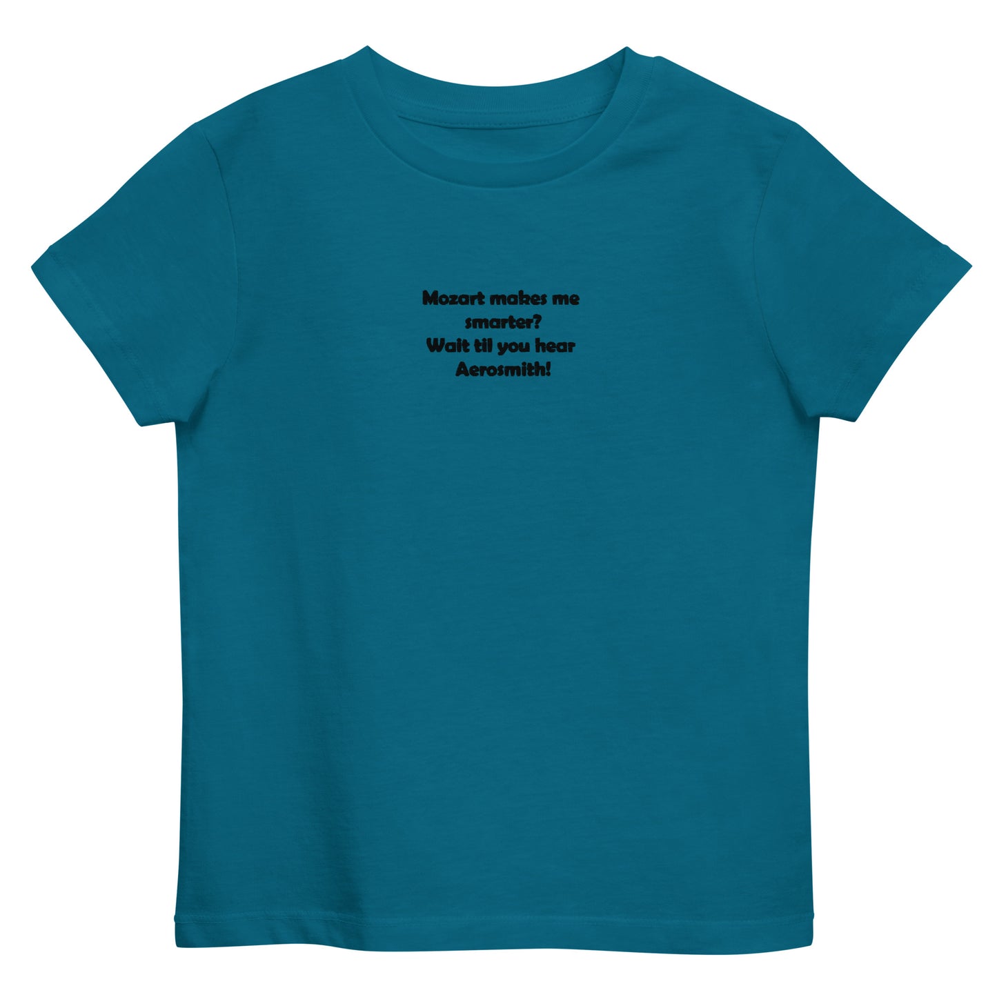 Embroidered Mozart Organic Cotton Kids T-shirt