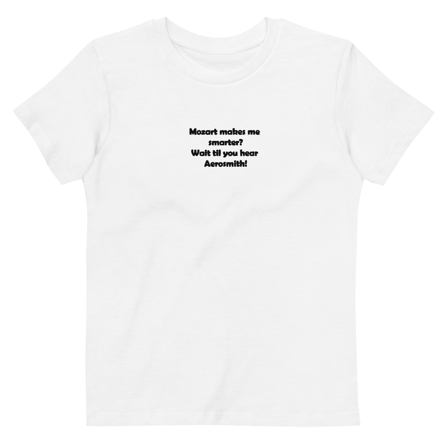 Embroidered Mozart Organic Cotton Kids T-shirt