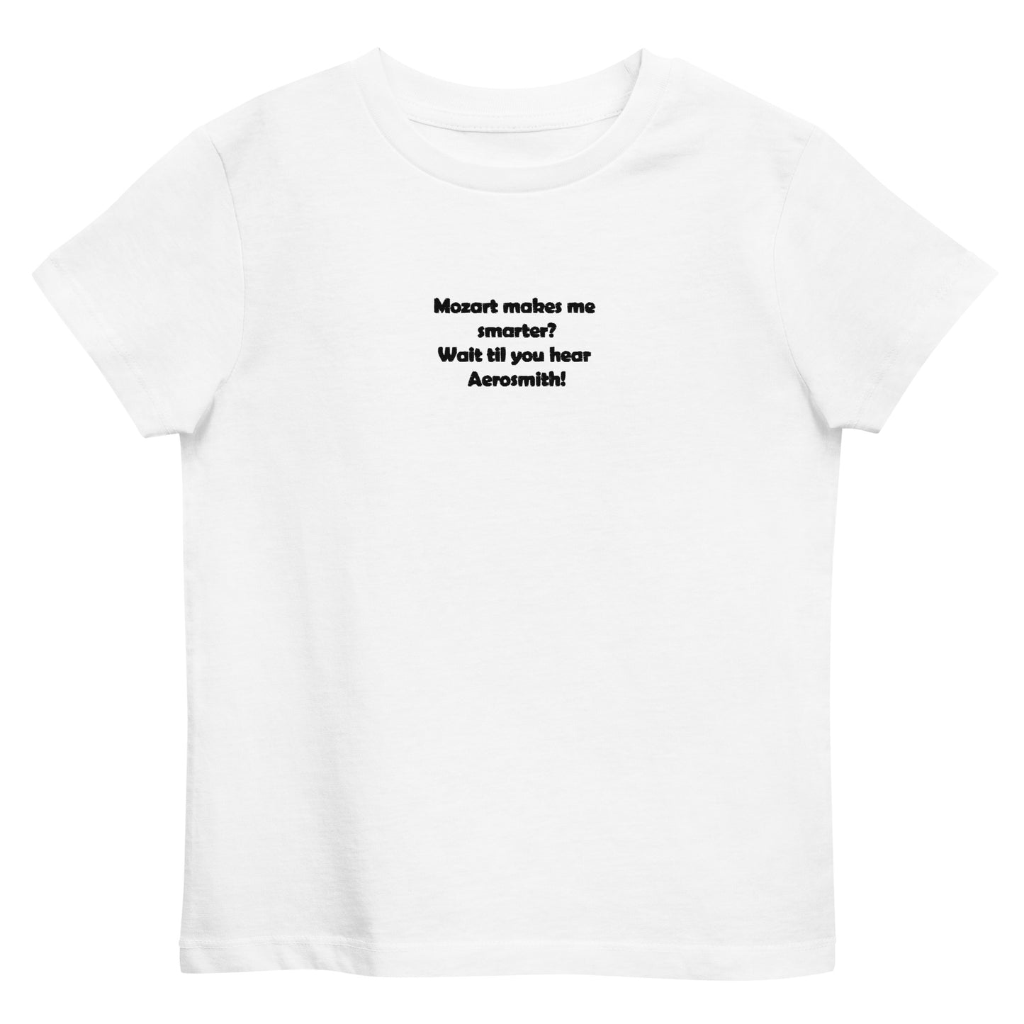 Embroidered Mozart Organic Cotton Kids T-shirt