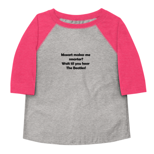Mozart Toddler Baseball Shirt