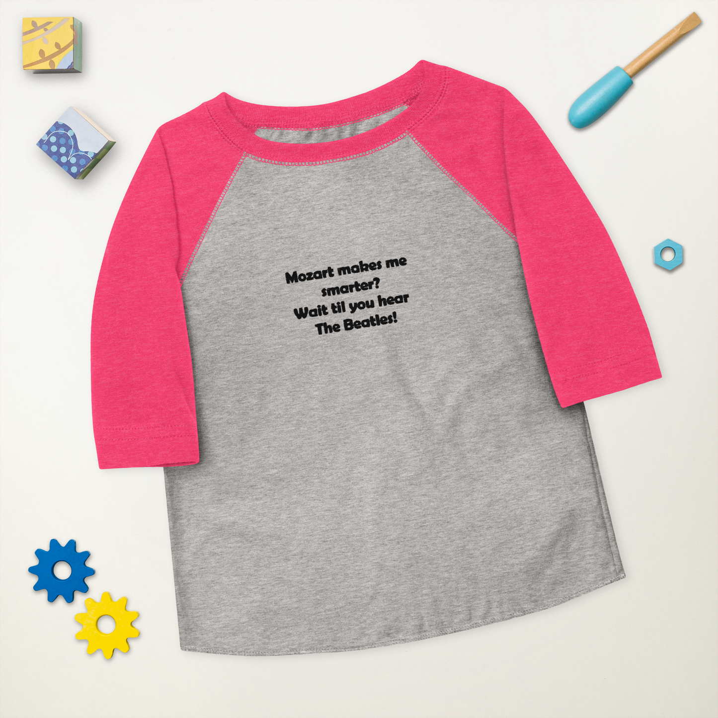 Mozart Toddler Baseball Shirt