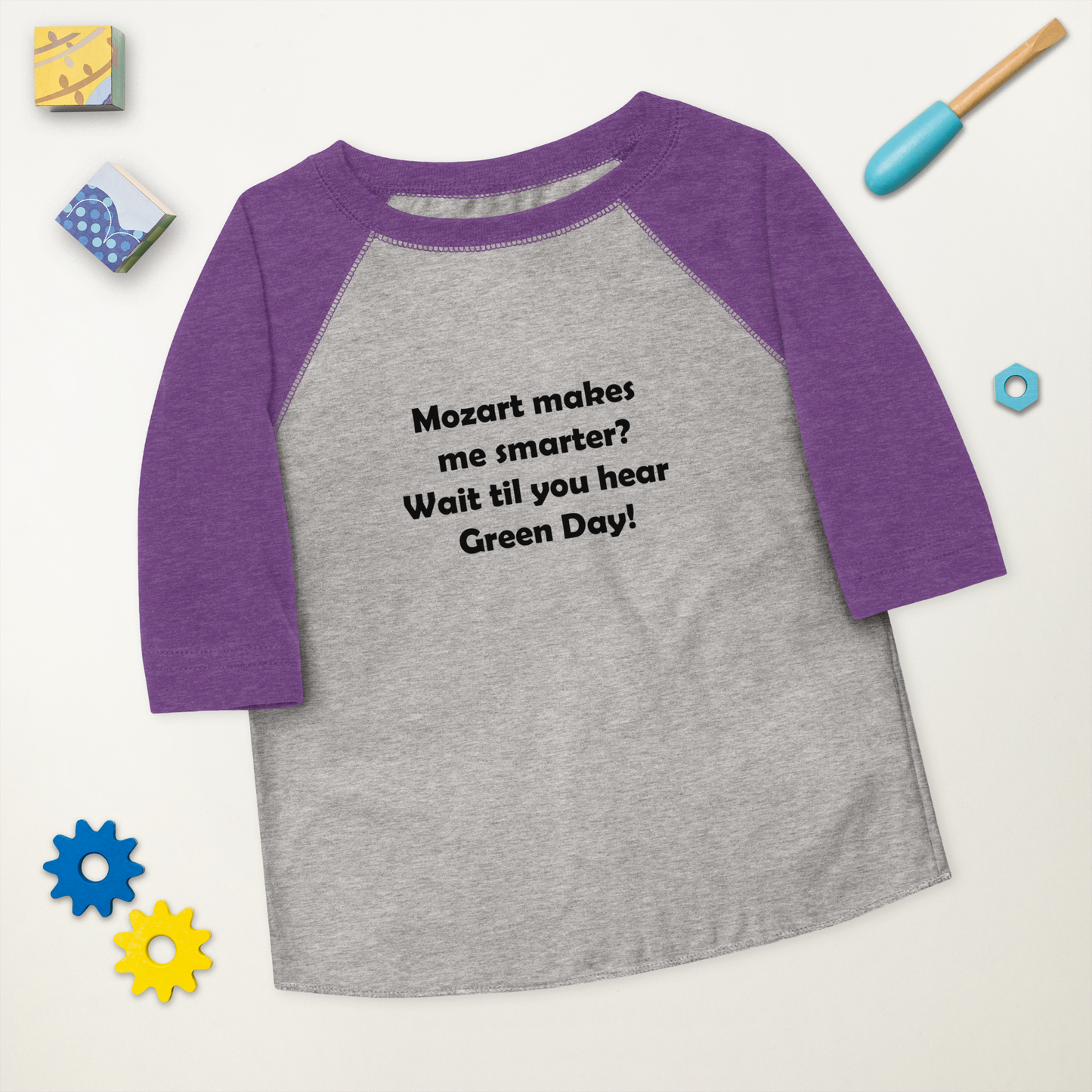 Mozart Toddler Baseball Shirt