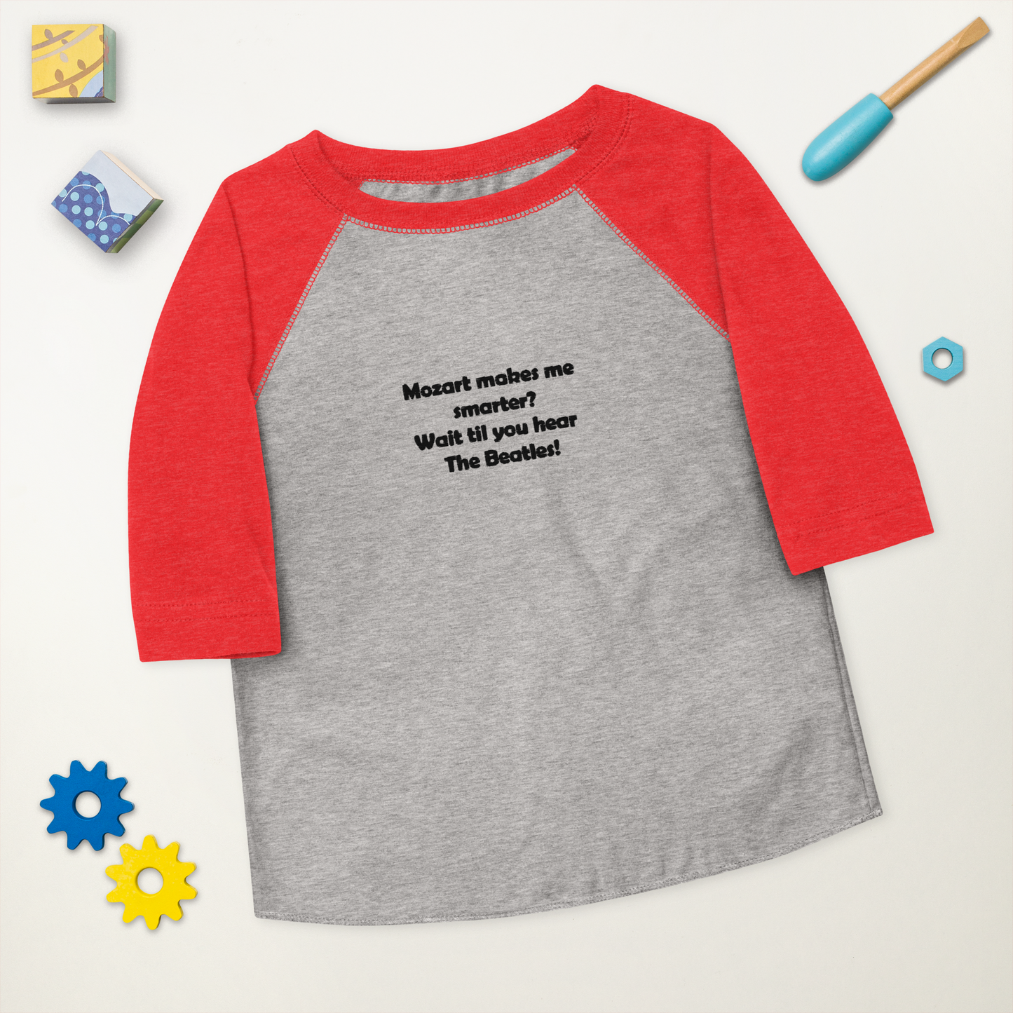 Mozart Toddler Baseball Shirt