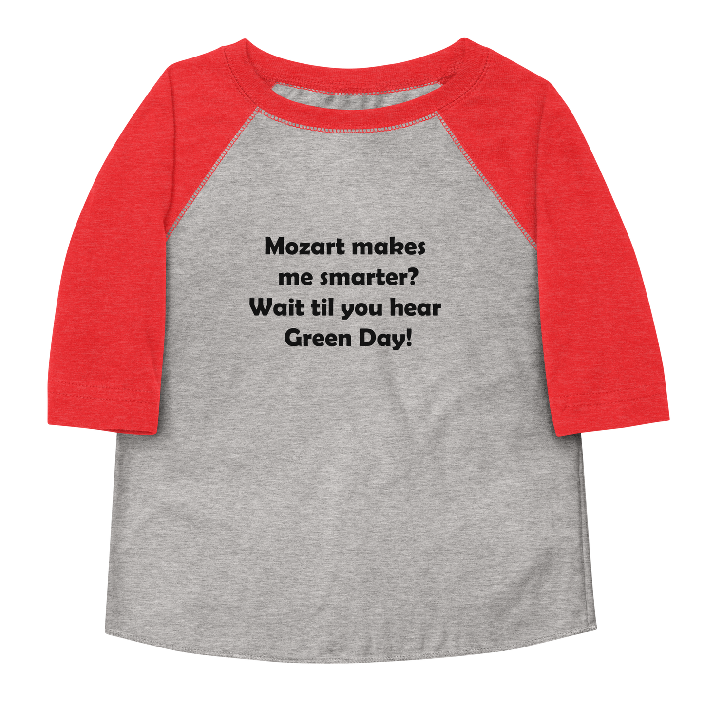 Mozart Toddler Baseball Shirt
