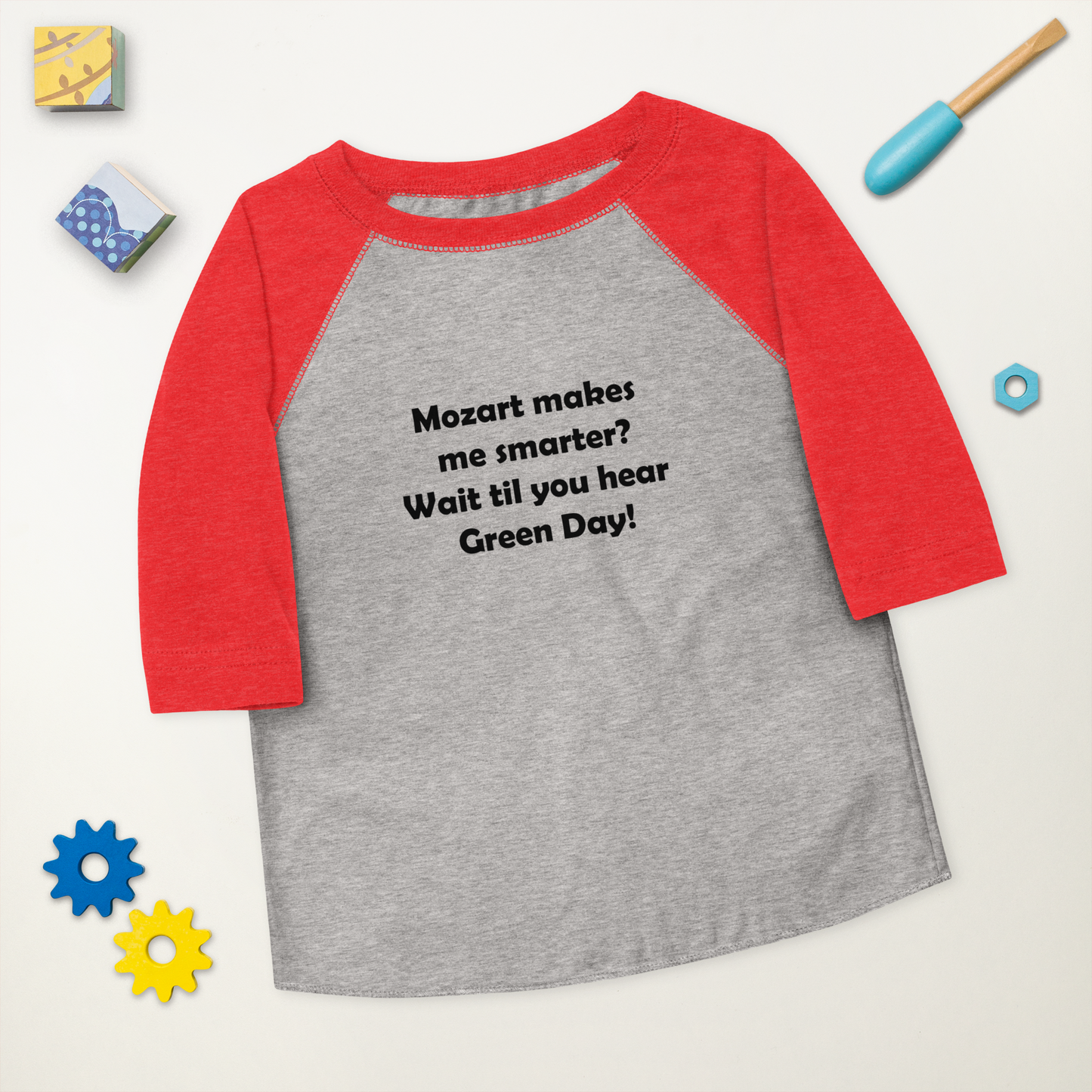 Mozart Toddler Baseball Shirt