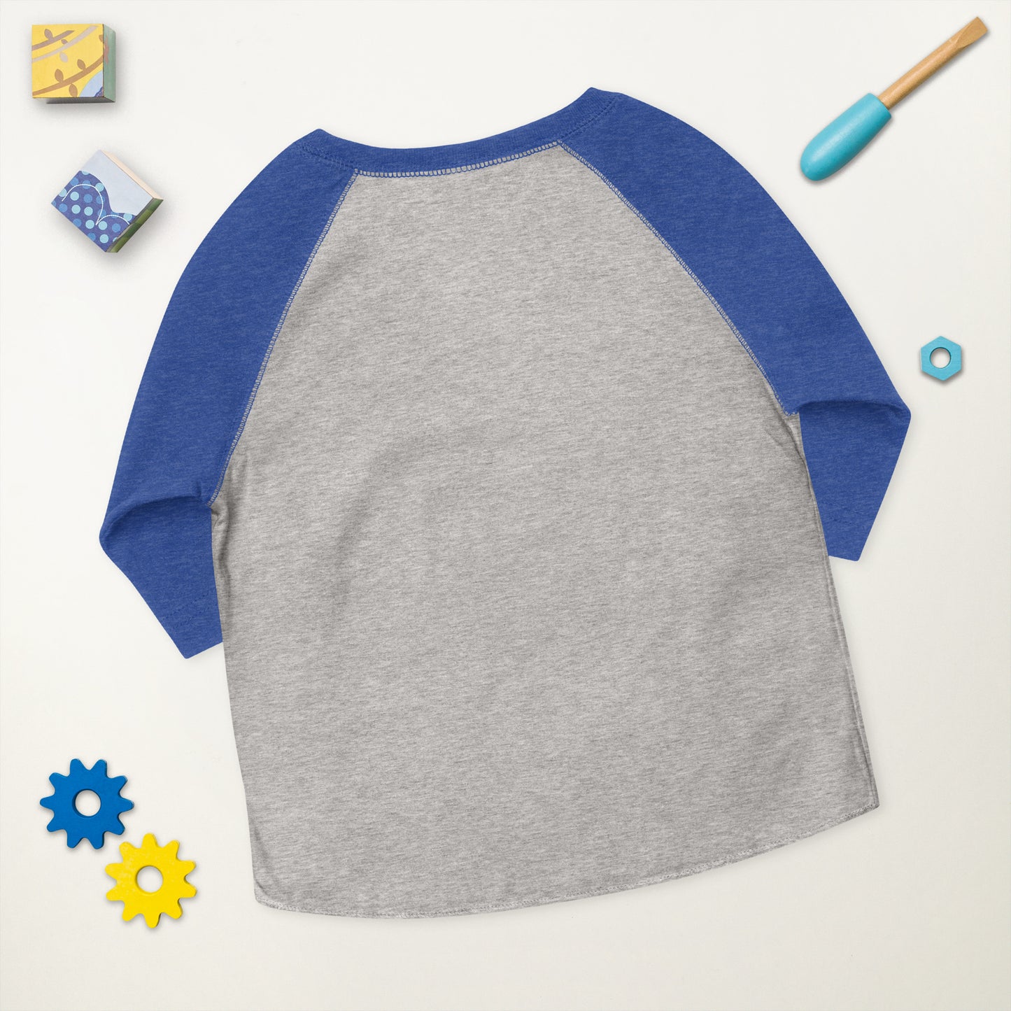 Embroidered Mozart Toddler Baseball Shirt