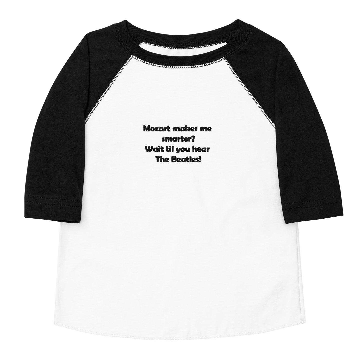 Mozart Toddler Baseball Shirt