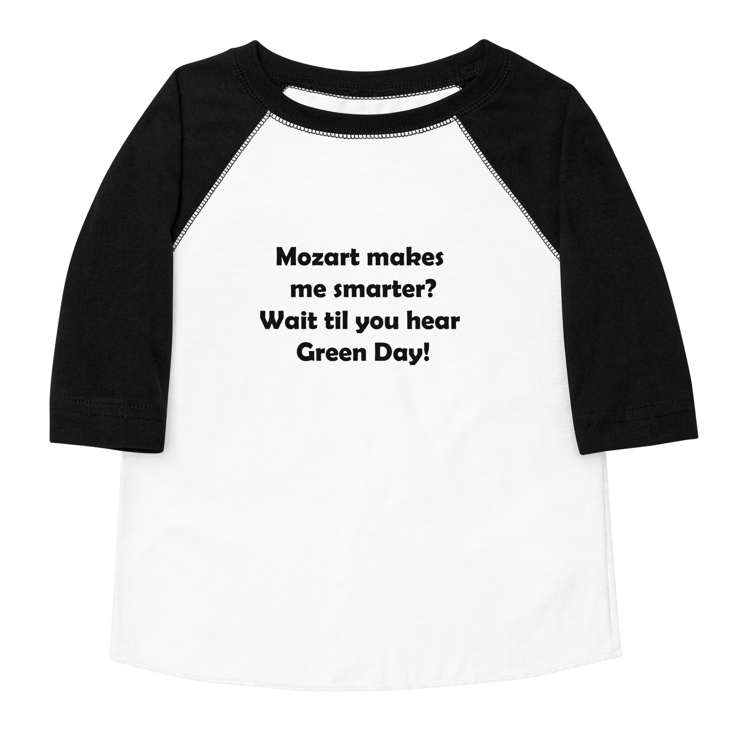 Mozart Toddler Baseball Shirt
