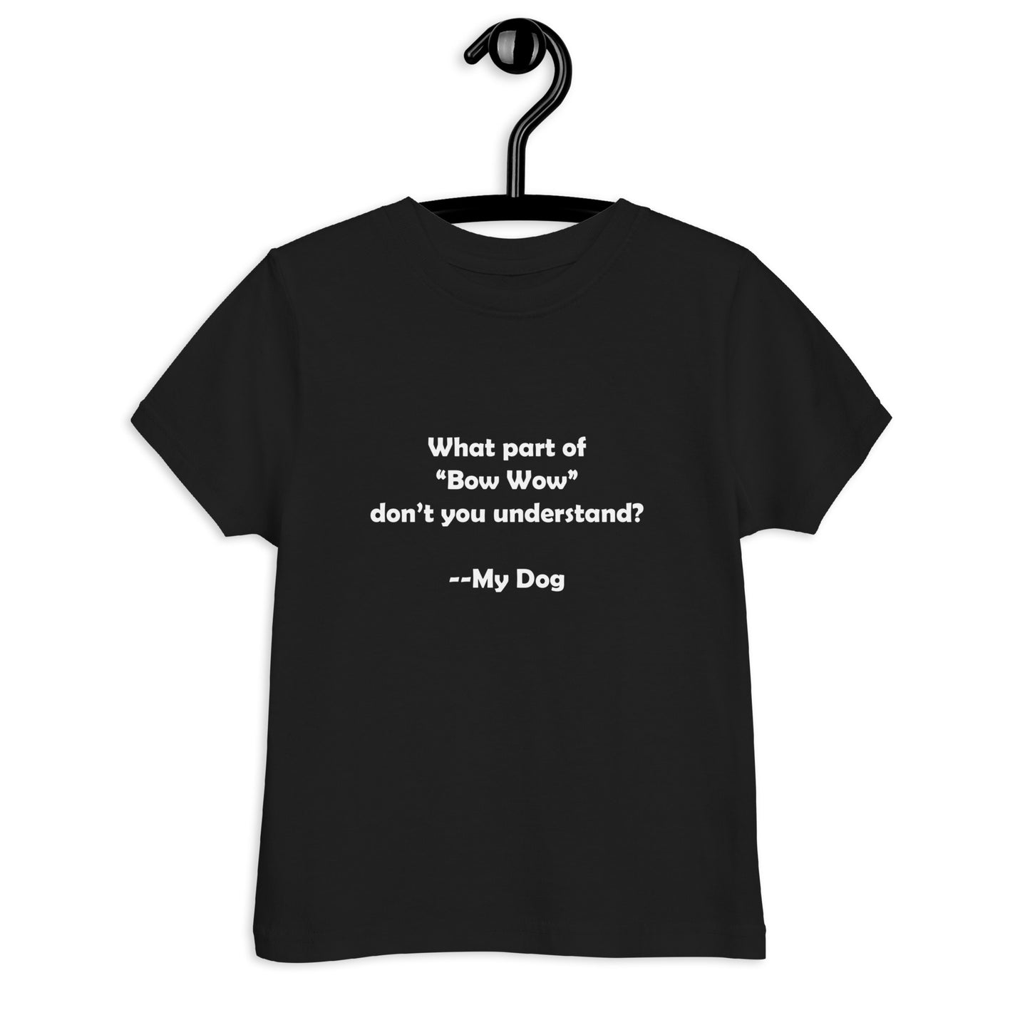 My Dog Toddler Jersey T-shirt