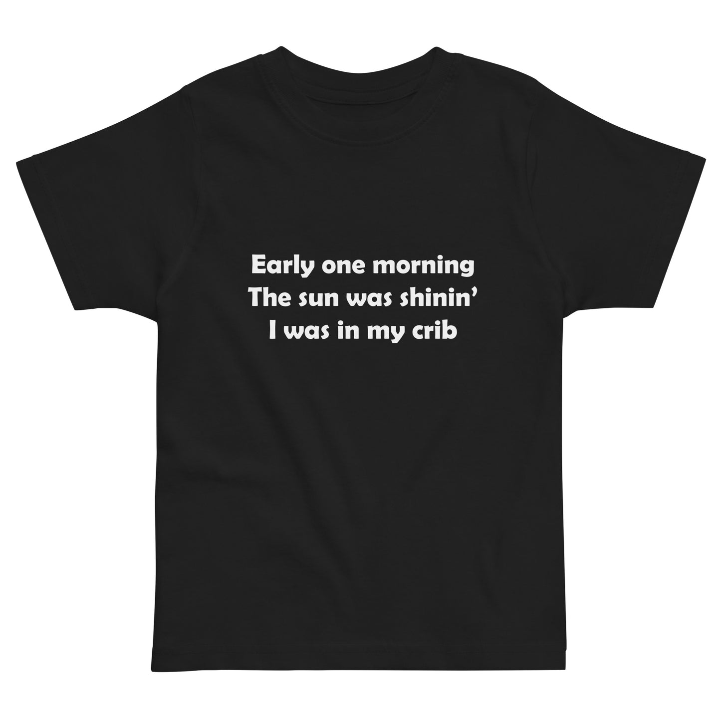 Mozart Lyrics Toddler Jersey T-shirt