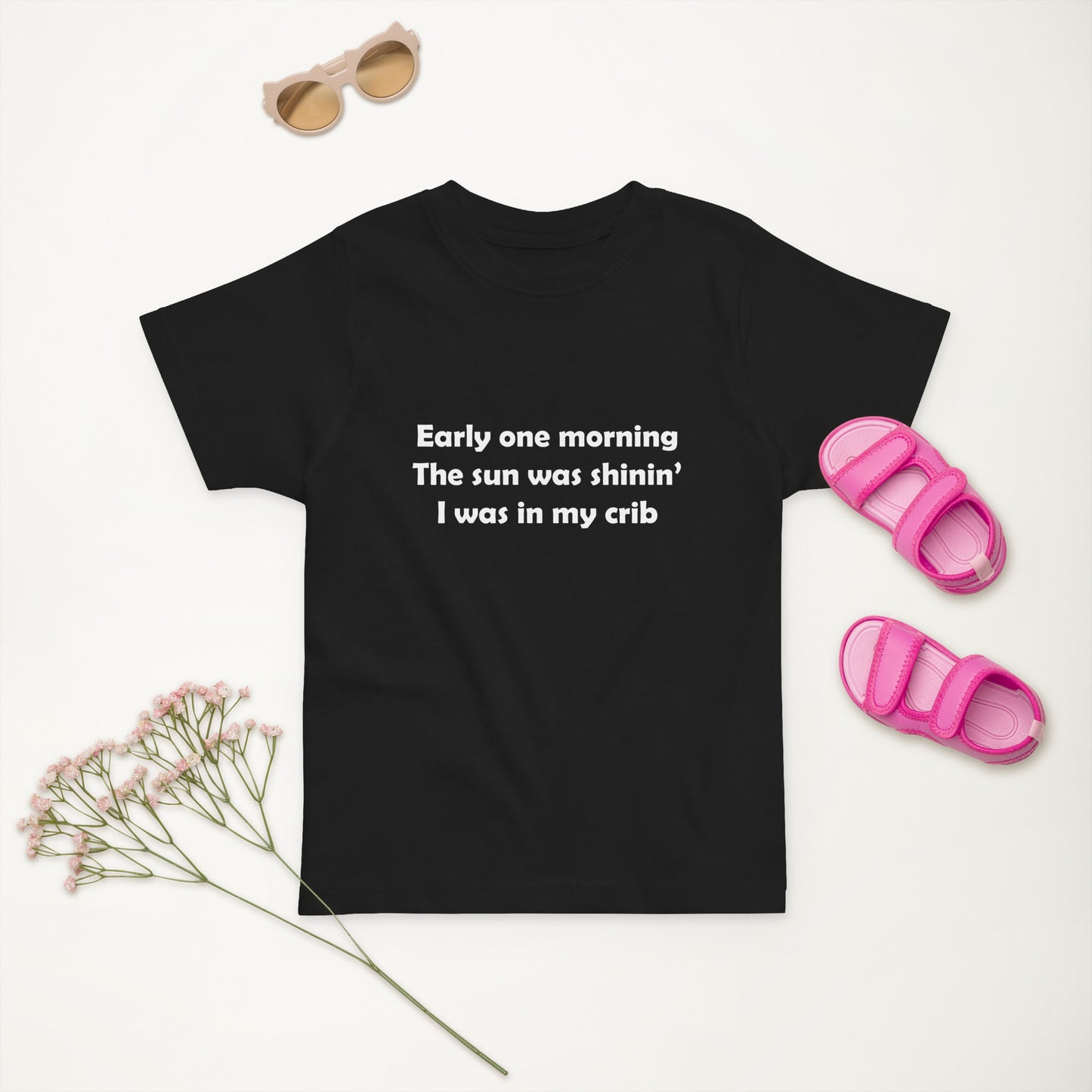 Mozart Lyrics Toddler Jersey T-shirt