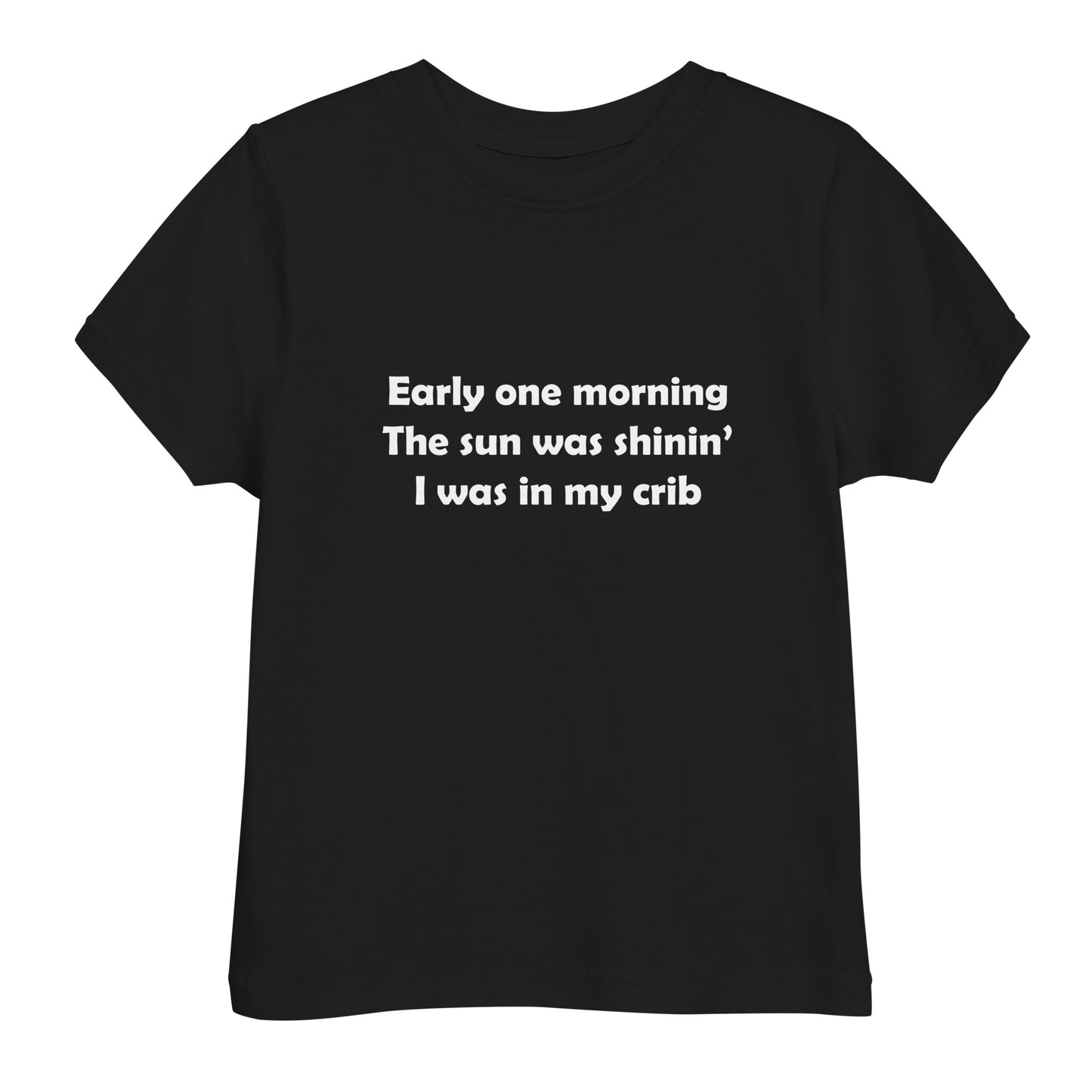Mozart Lyrics Toddler Jersey T-shirt