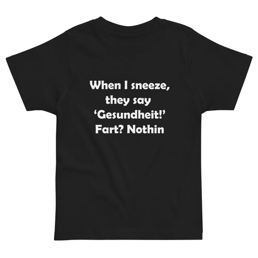 Gesundheit Toddler Jersey T-shirt