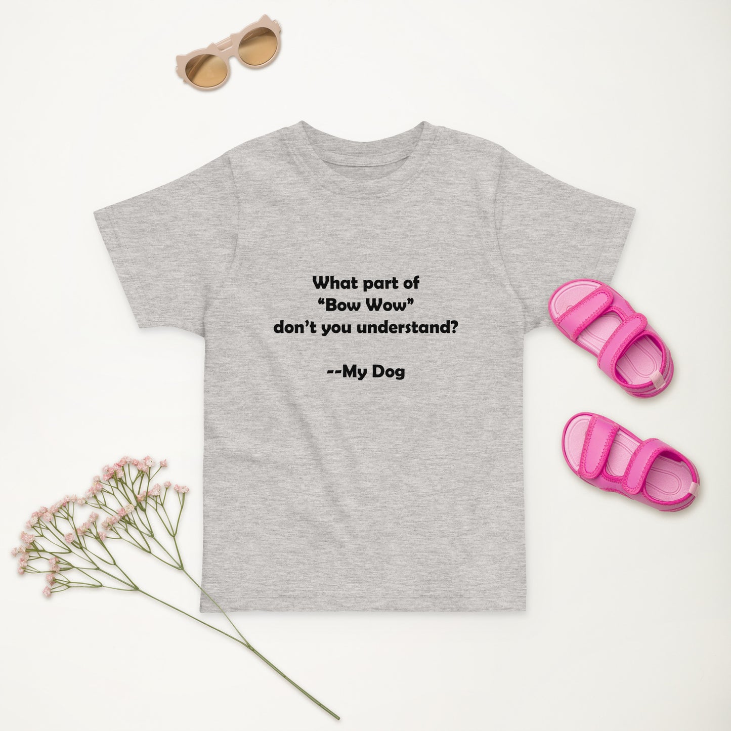 My Dog Toddler Jersey T-shirt
