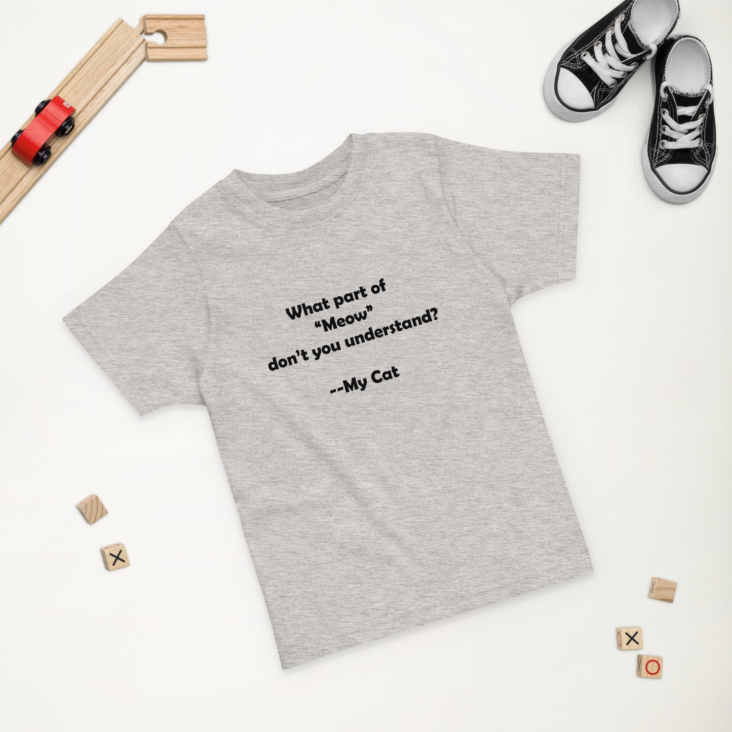 My Cat Toddler Jersey T-shirt