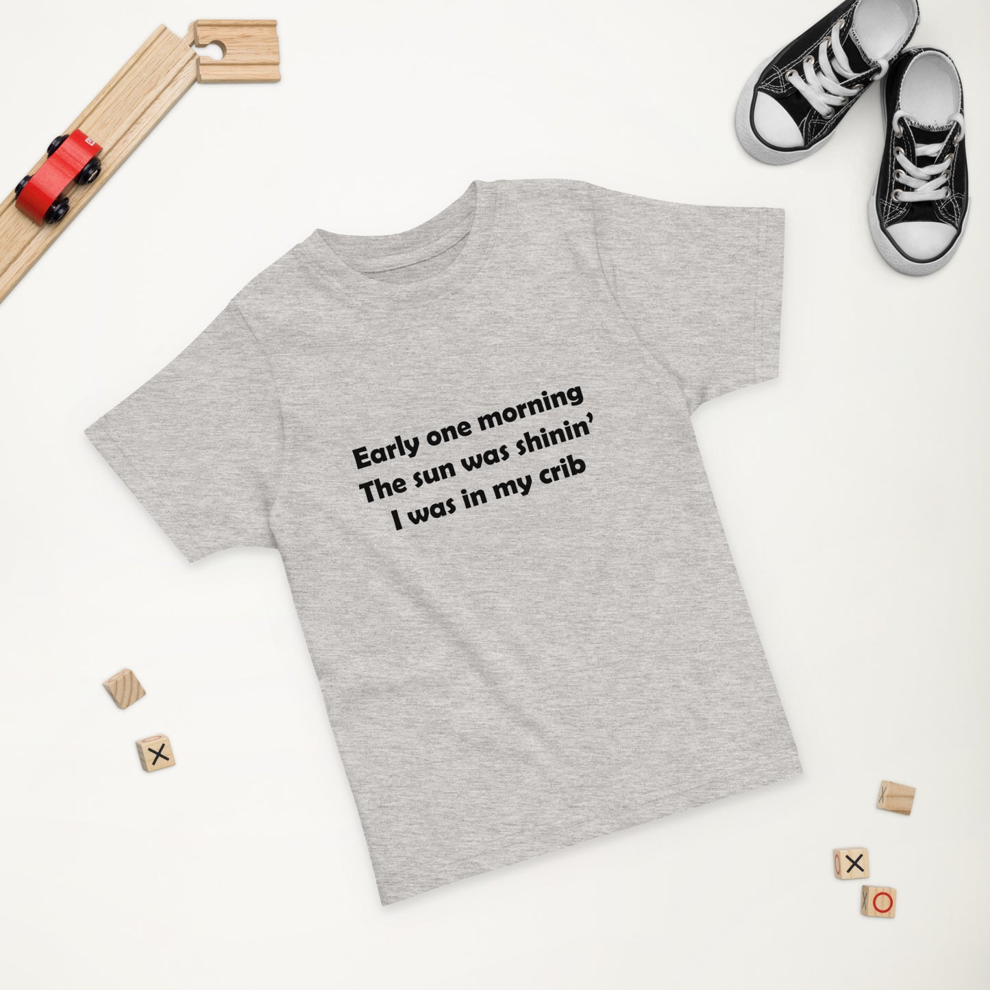 Mozart Lyrics Toddler Jersey T-shirt