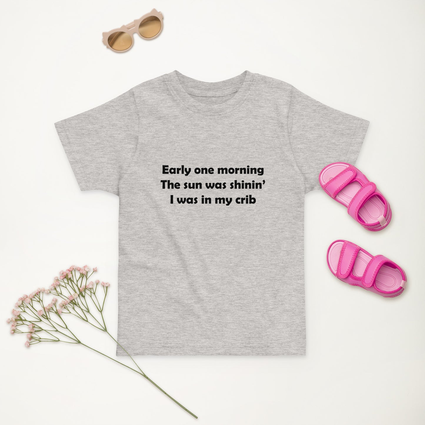 Mozart Lyrics Toddler Jersey T-shirt