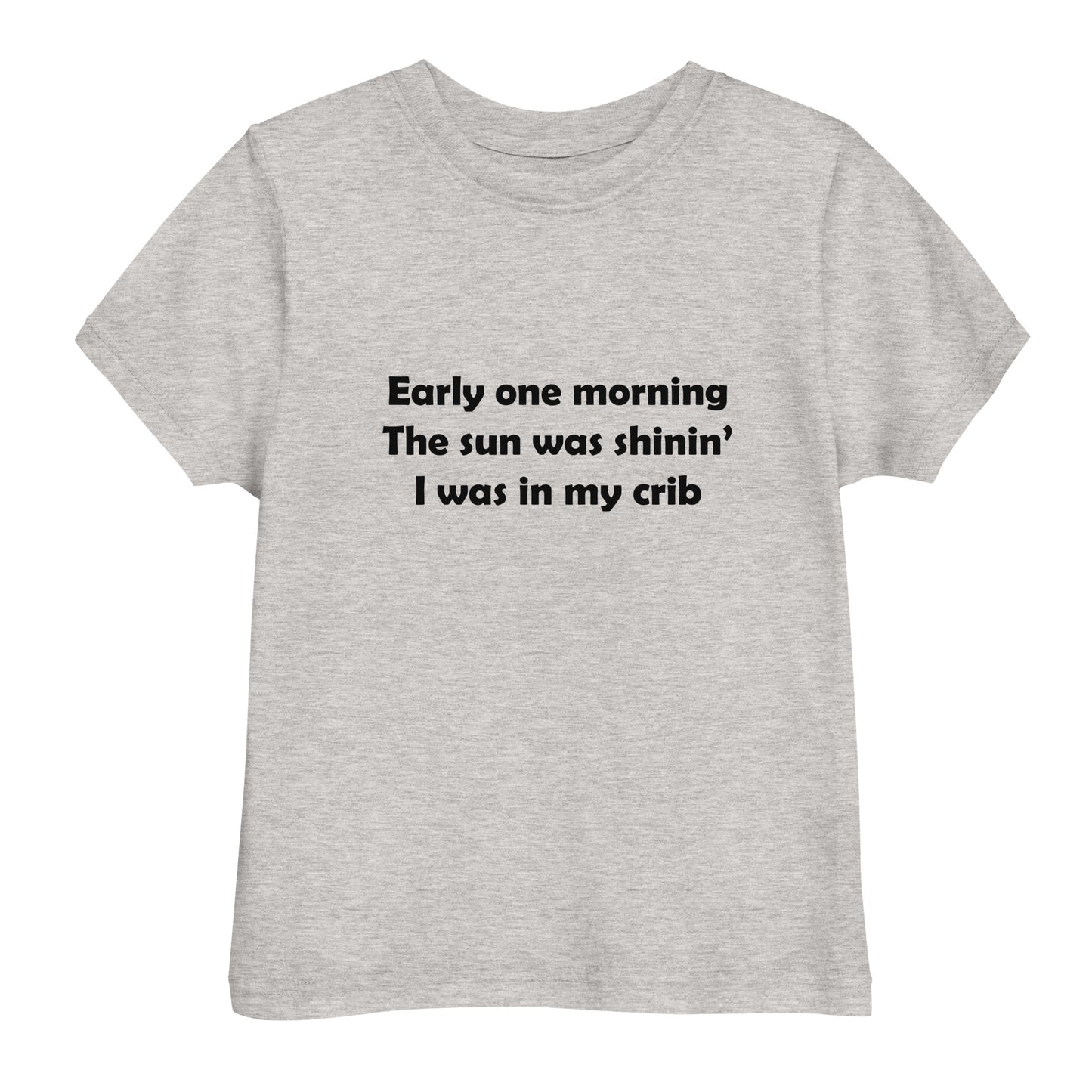 Mozart Lyrics Toddler Jersey T-shirt