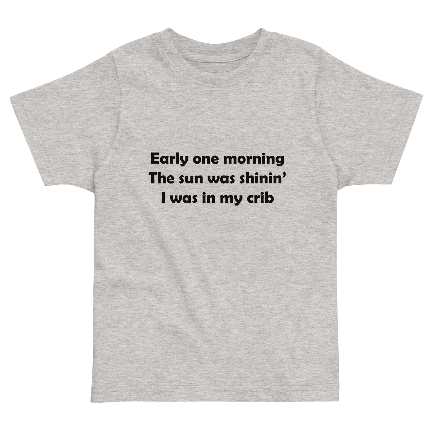 Mozart Lyrics Toddler Jersey T-shirt