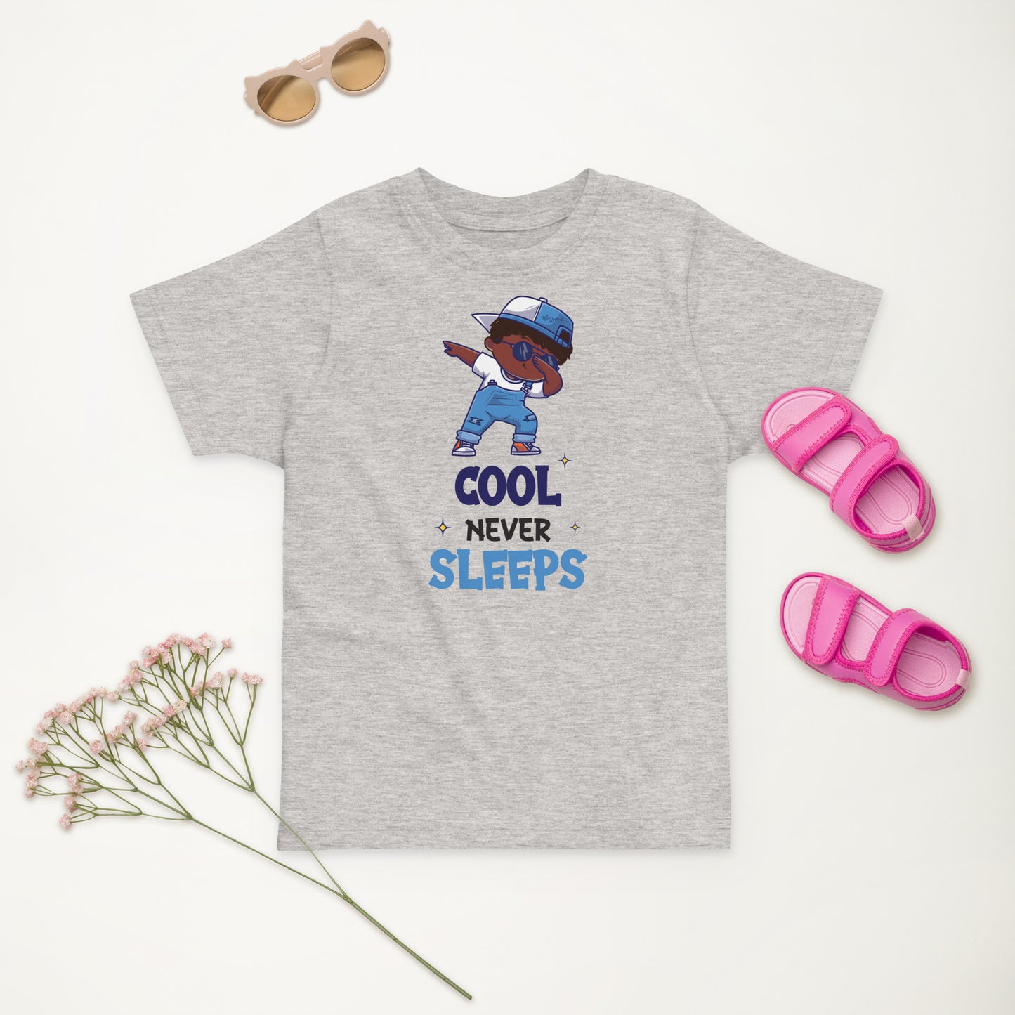 Cool Never Sleeps Toddler Jersey T-shirt