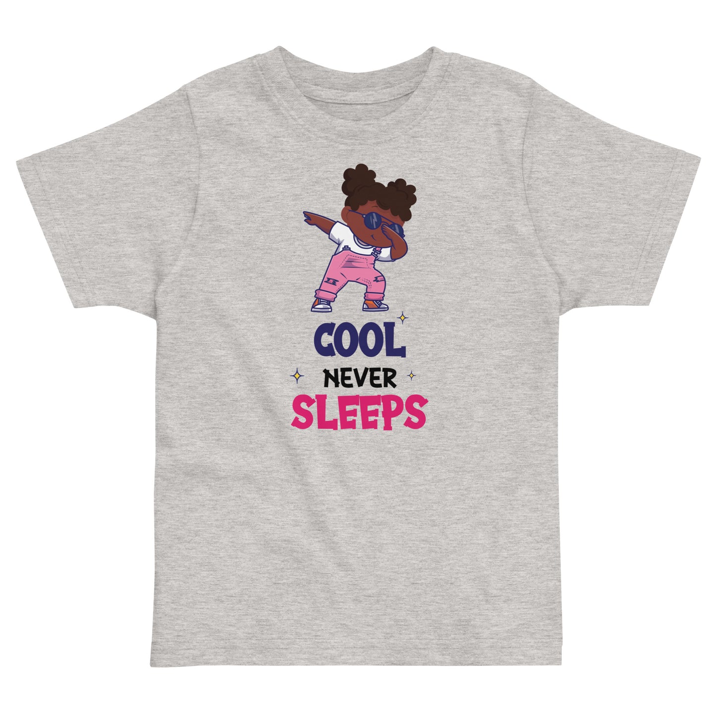 Cool Never Sleeps Toddler jersey t-shirt