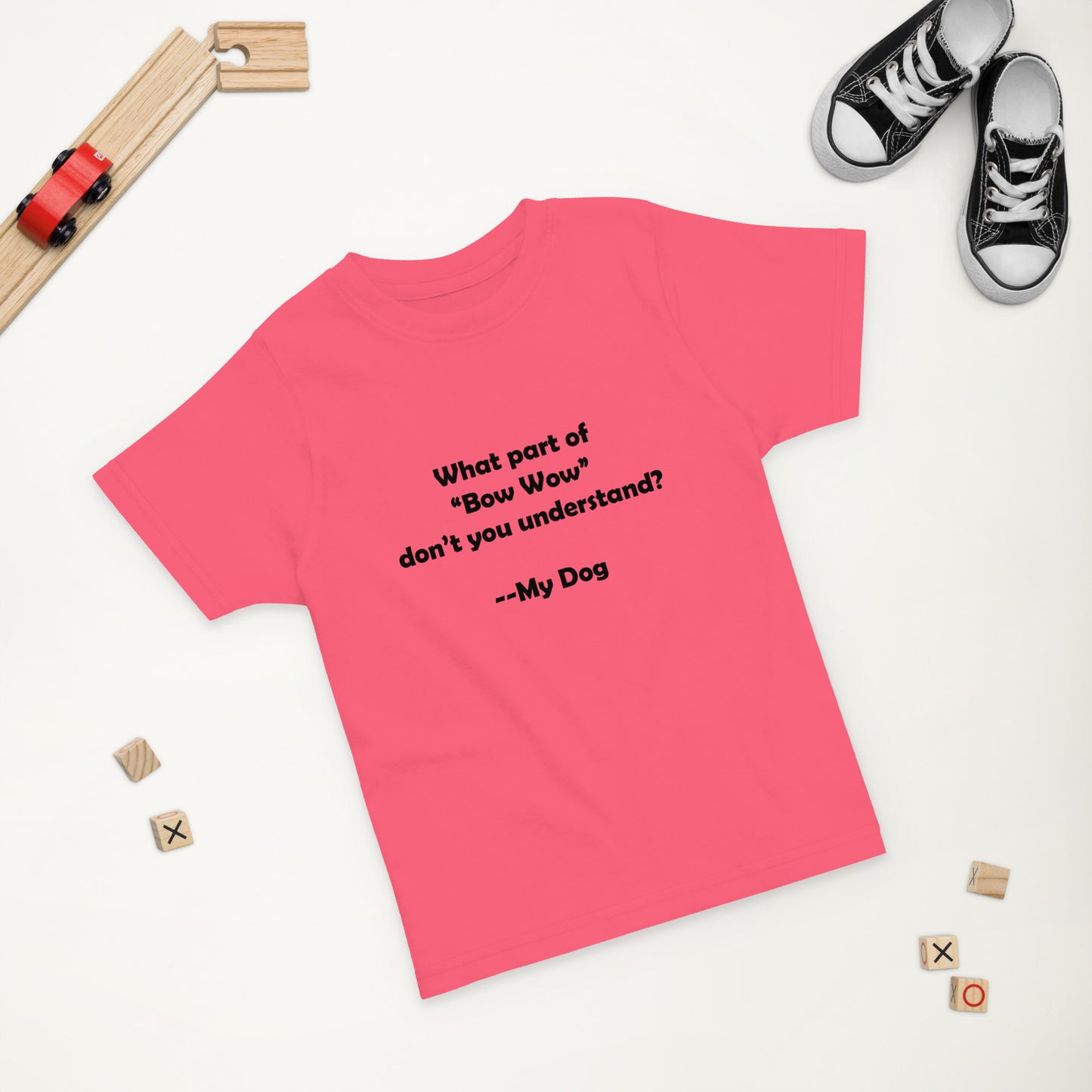 My Dog Toddler Jersey T-shirt