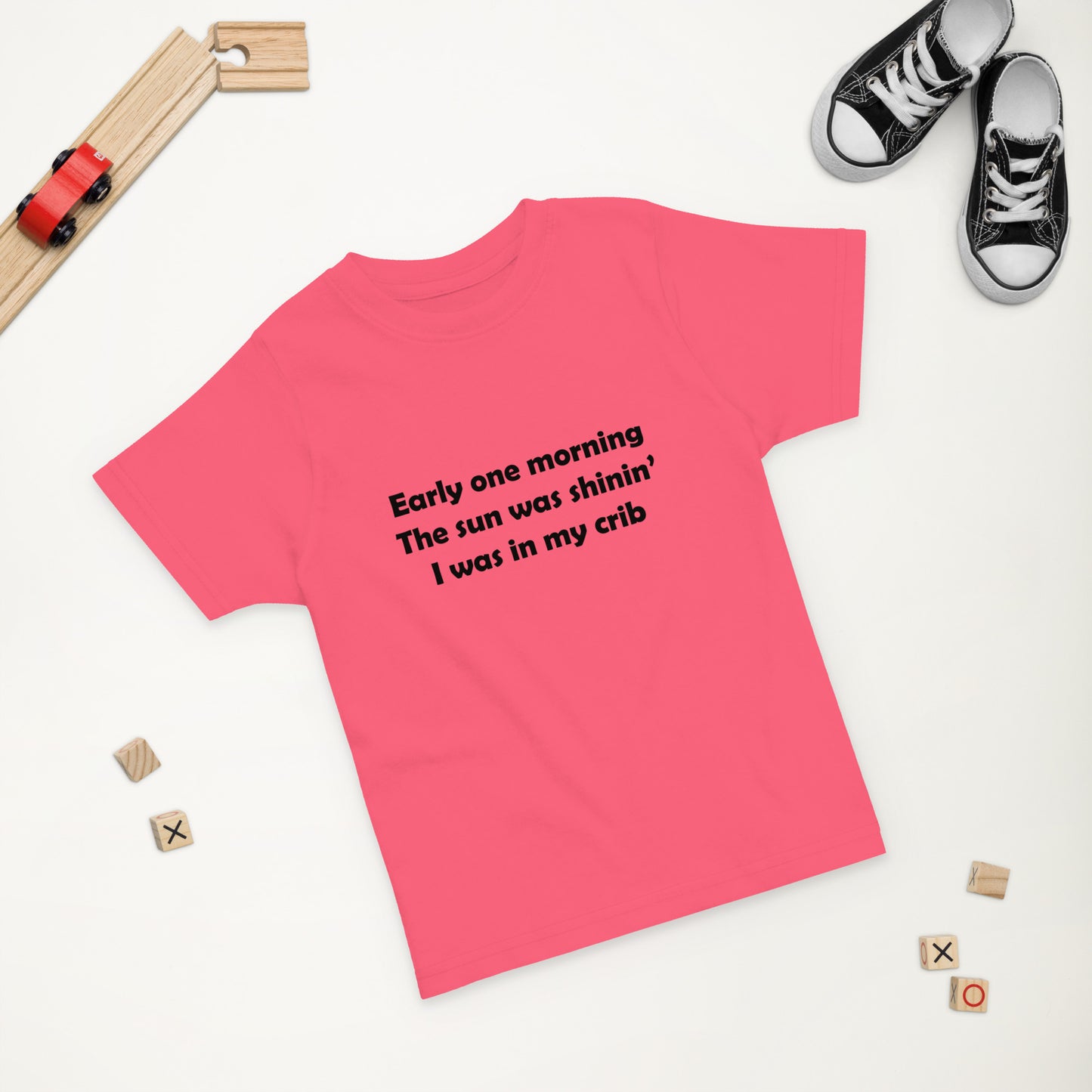 Mozart Lyrics Toddler Jersey T-shirt
