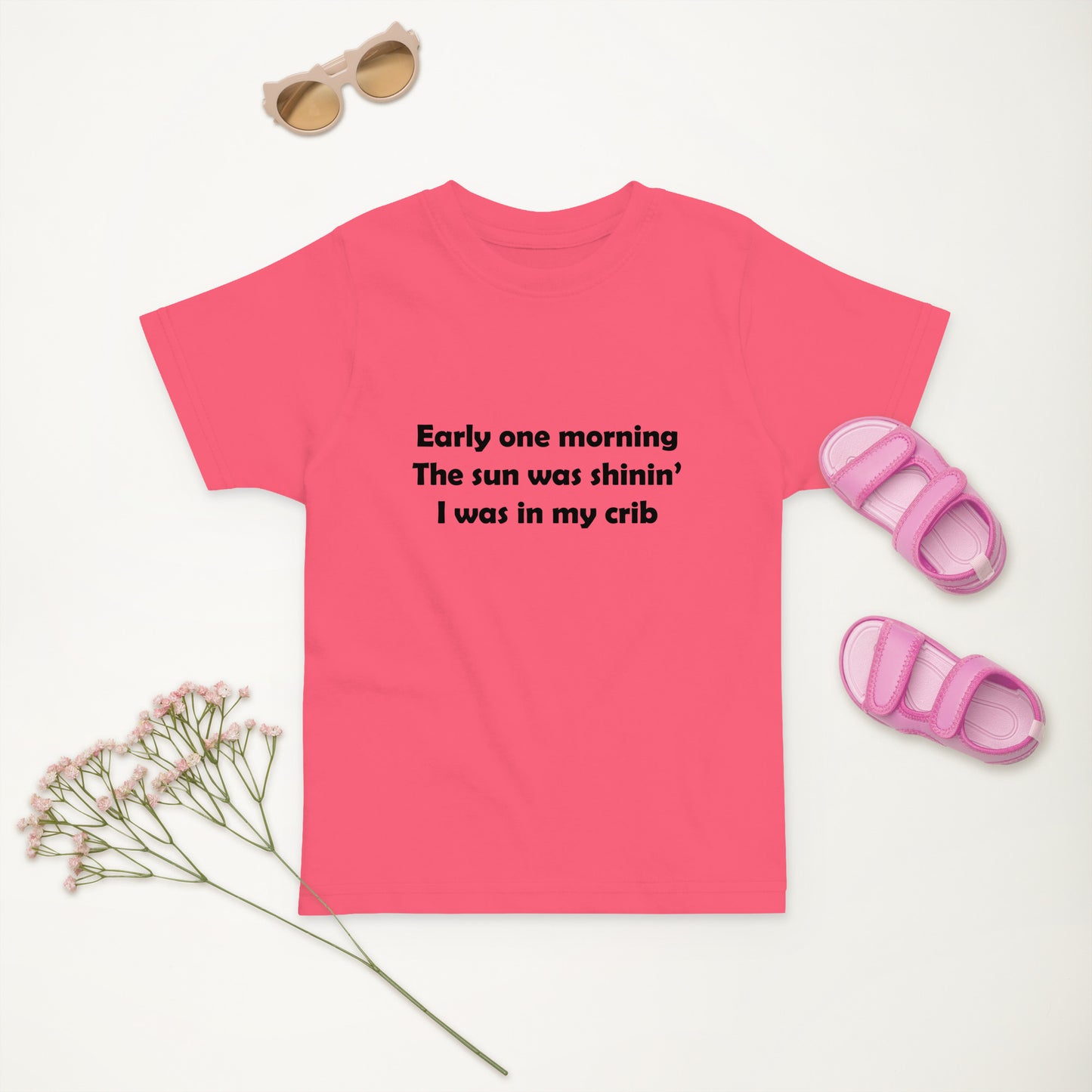 Mozart Lyrics Toddler Jersey T-shirt