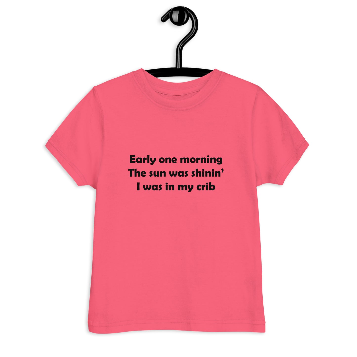 Mozart Lyrics Toddler Jersey T-shirt