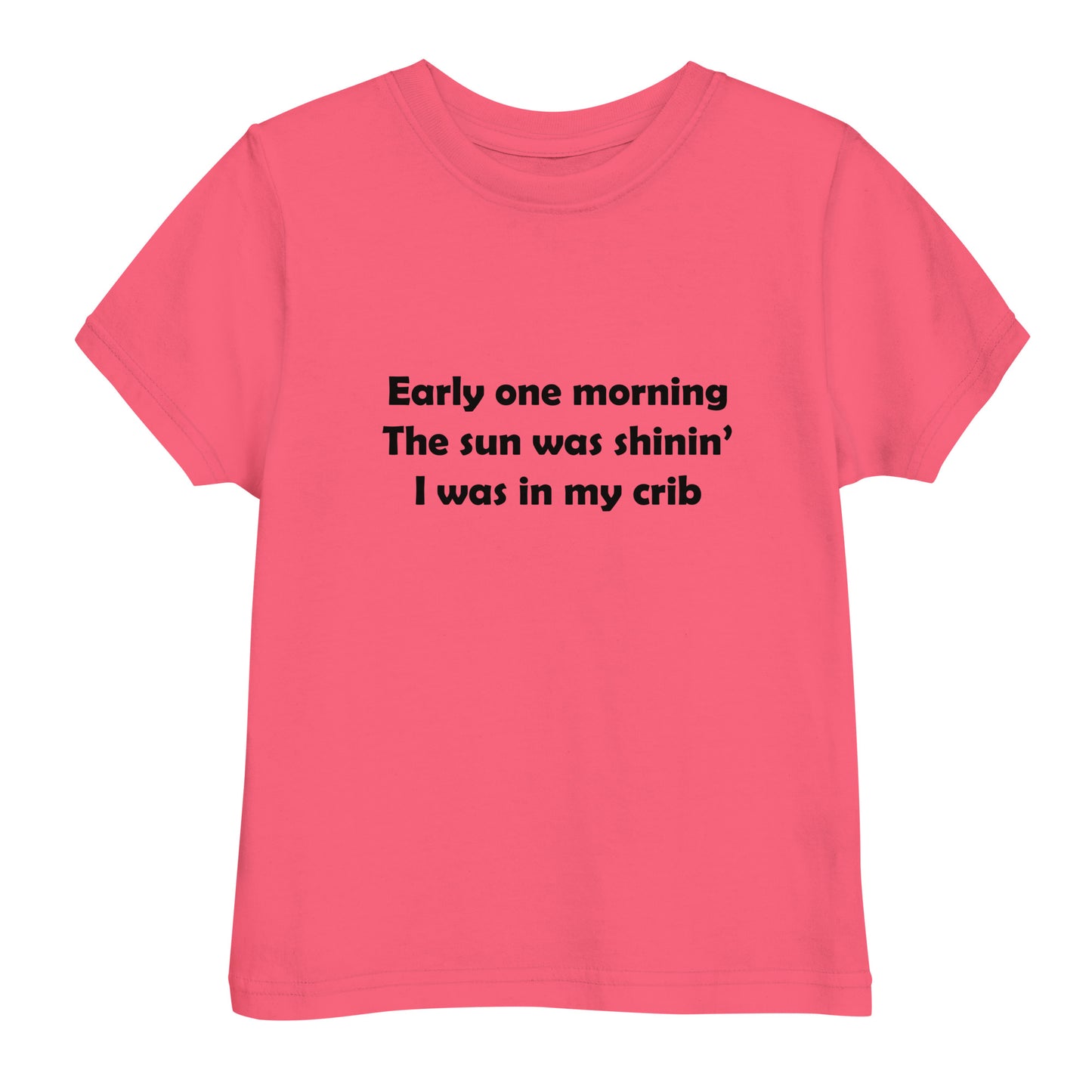 Mozart Lyrics Toddler Jersey T-shirt