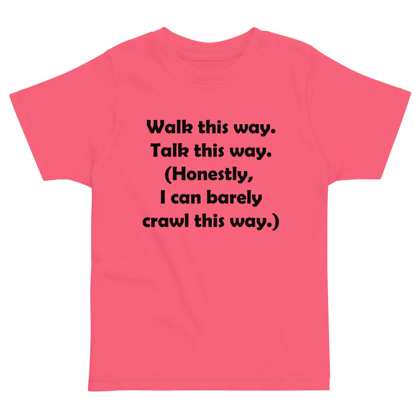 Mozart Walk This Way. Talk This Way. Toddler Jersey T-shirt