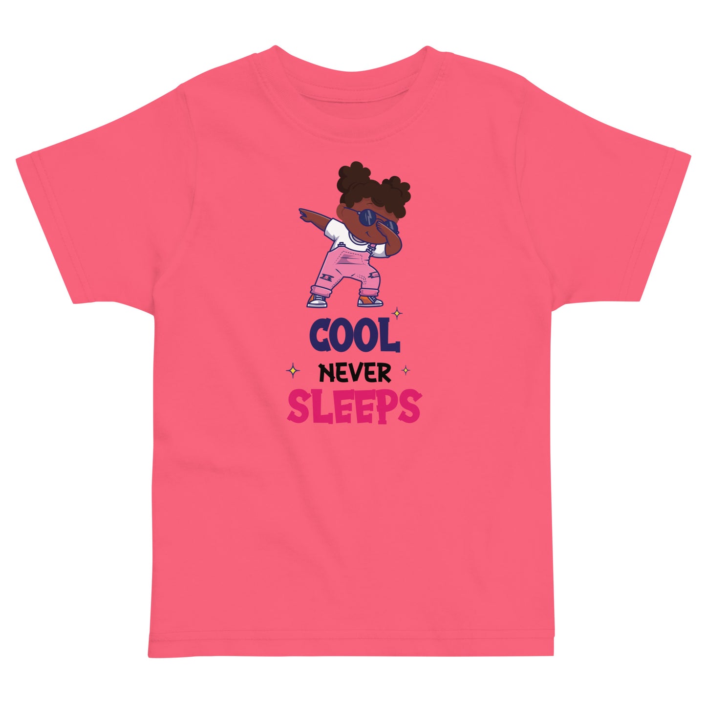 Cool Never Sleeps Toddler jersey t-shirt