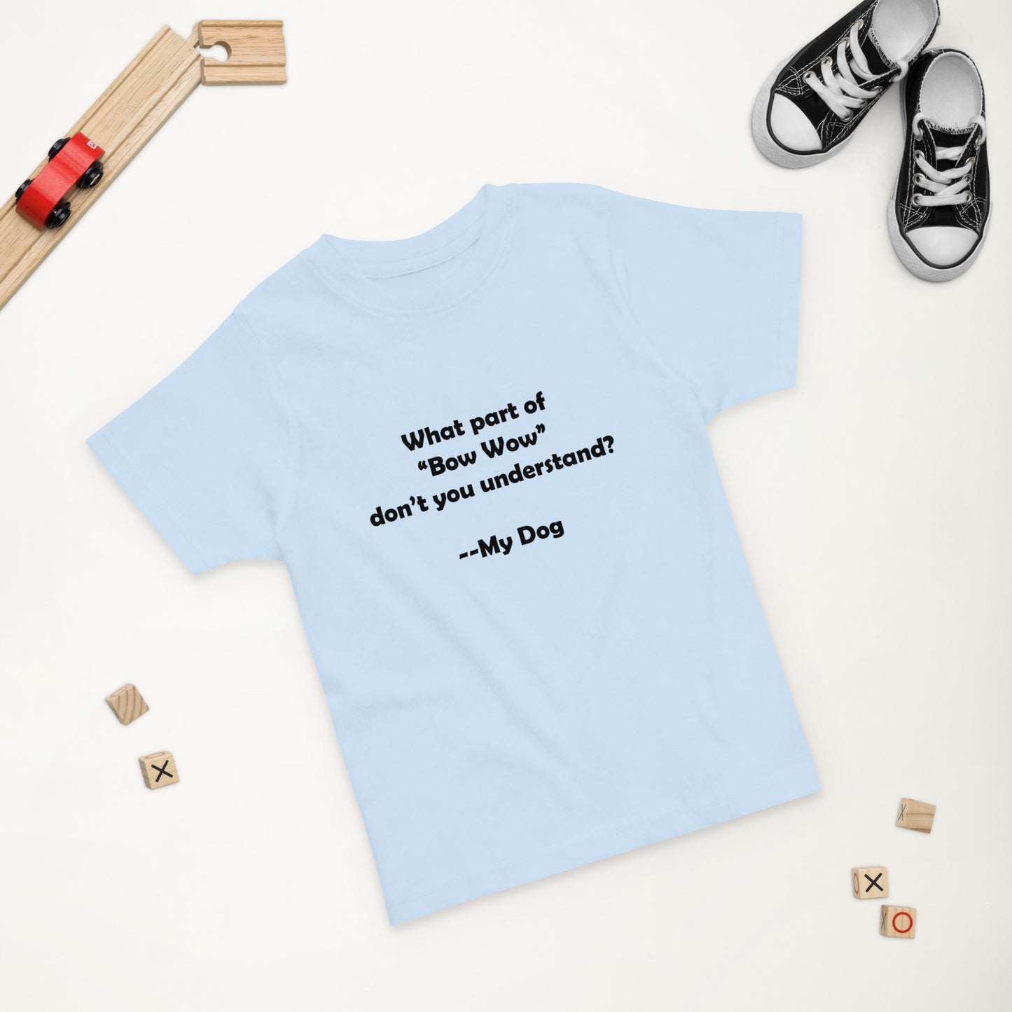 My Dog Toddler Jersey T-shirt