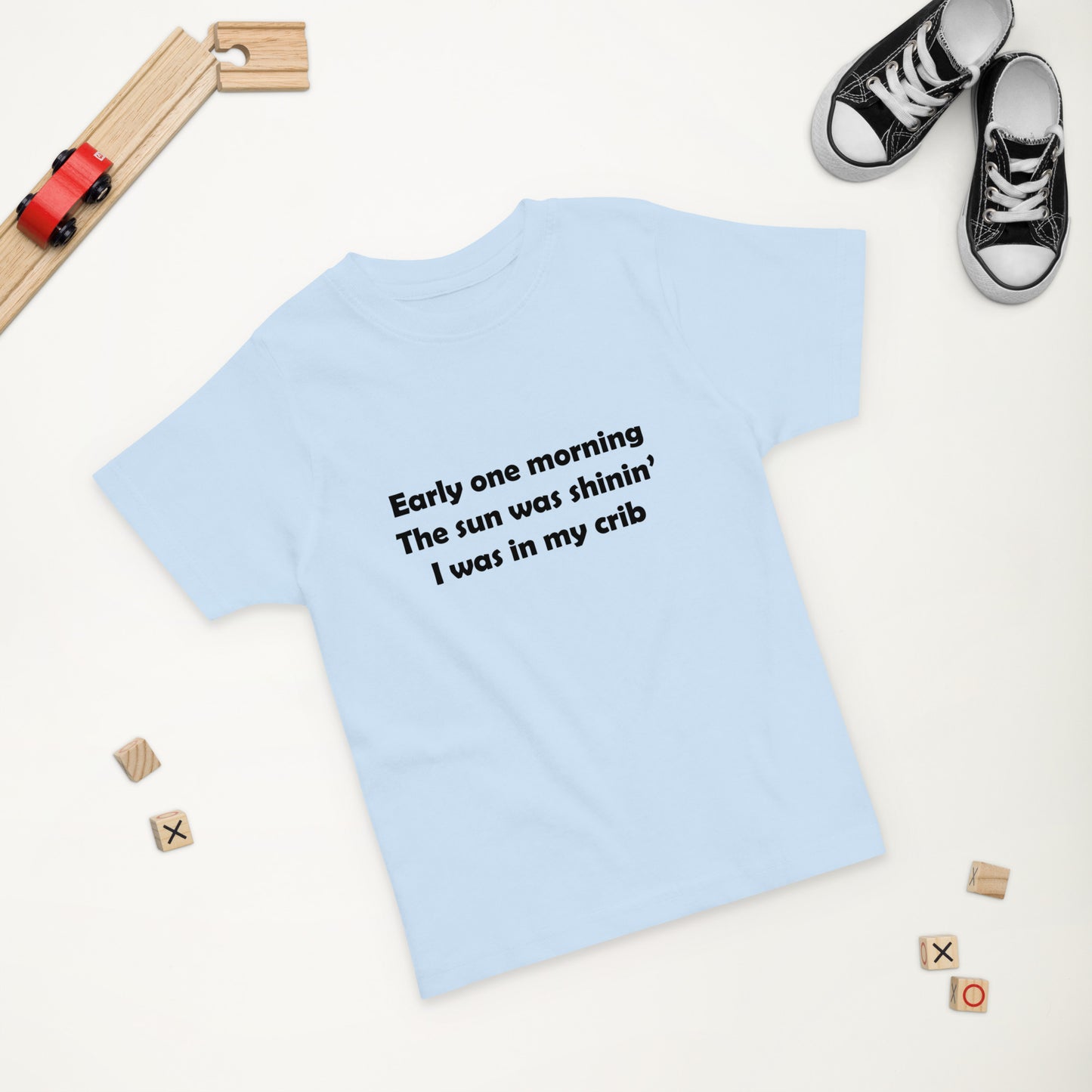 Mozart Lyrics Toddler Jersey T-shirt