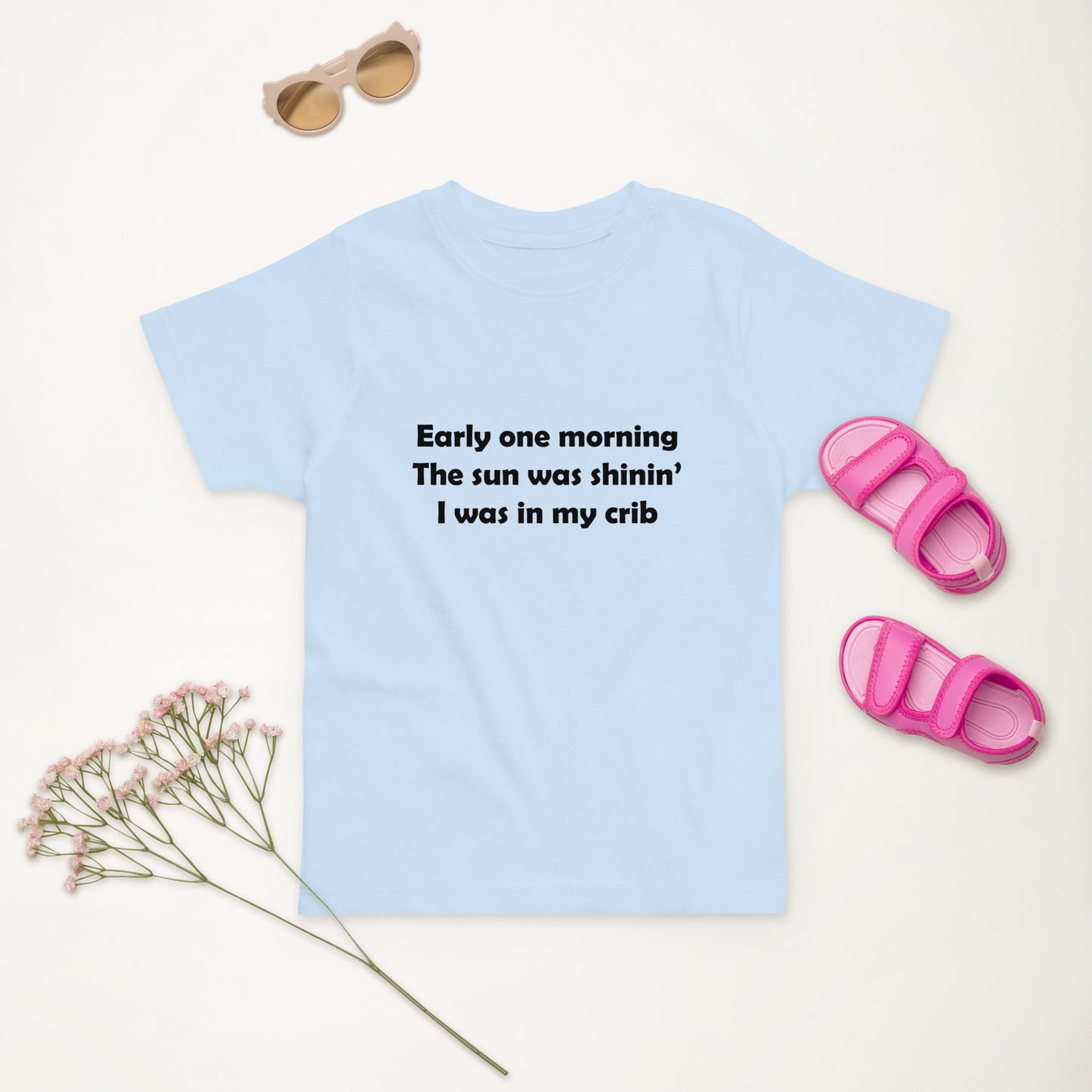 Mozart Lyrics Toddler Jersey T-shirt