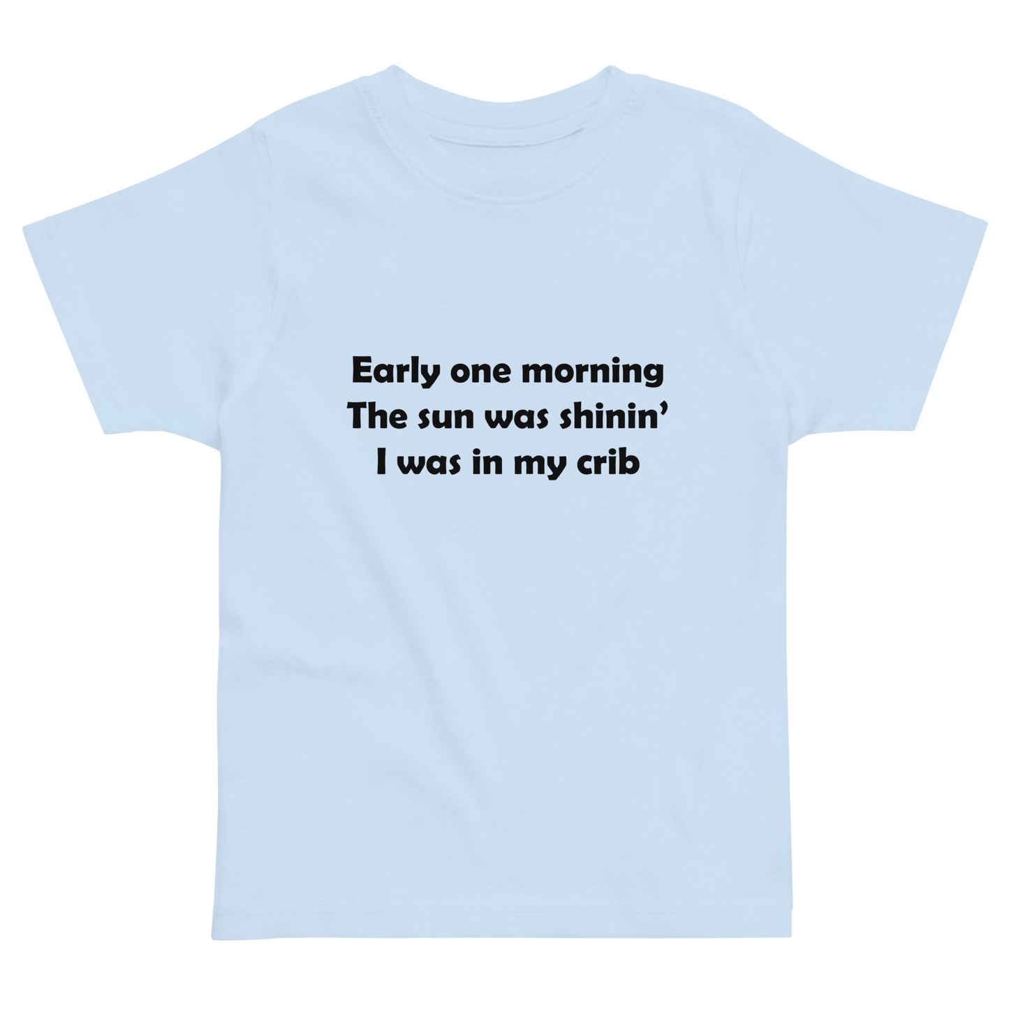 Mozart Lyrics Toddler Jersey T-shirt