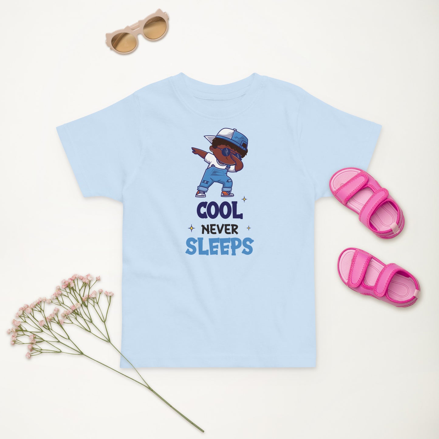 Cool Never Sleeps Toddler Jersey T-shirt