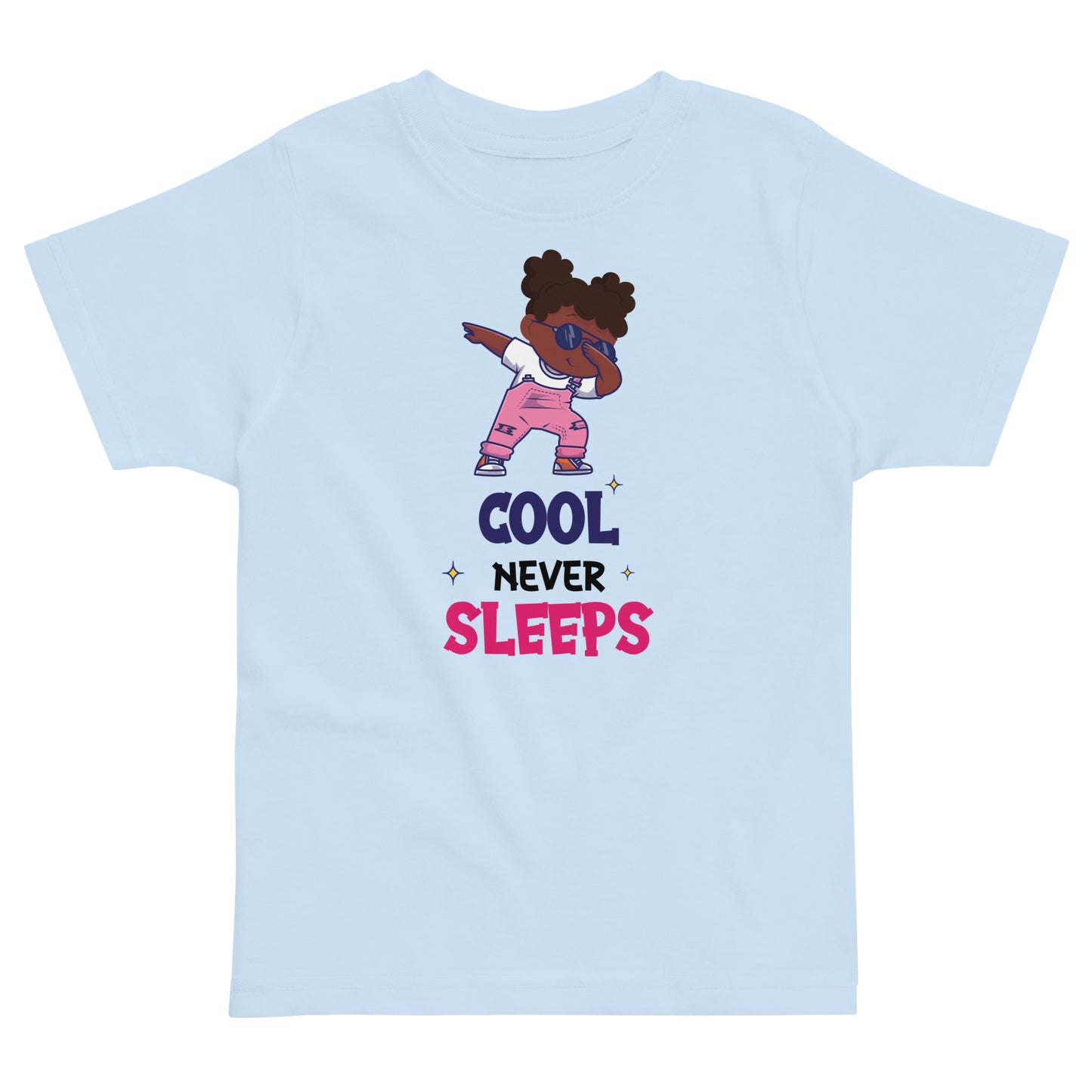 Cool Never Sleeps Toddler jersey t-shirt
