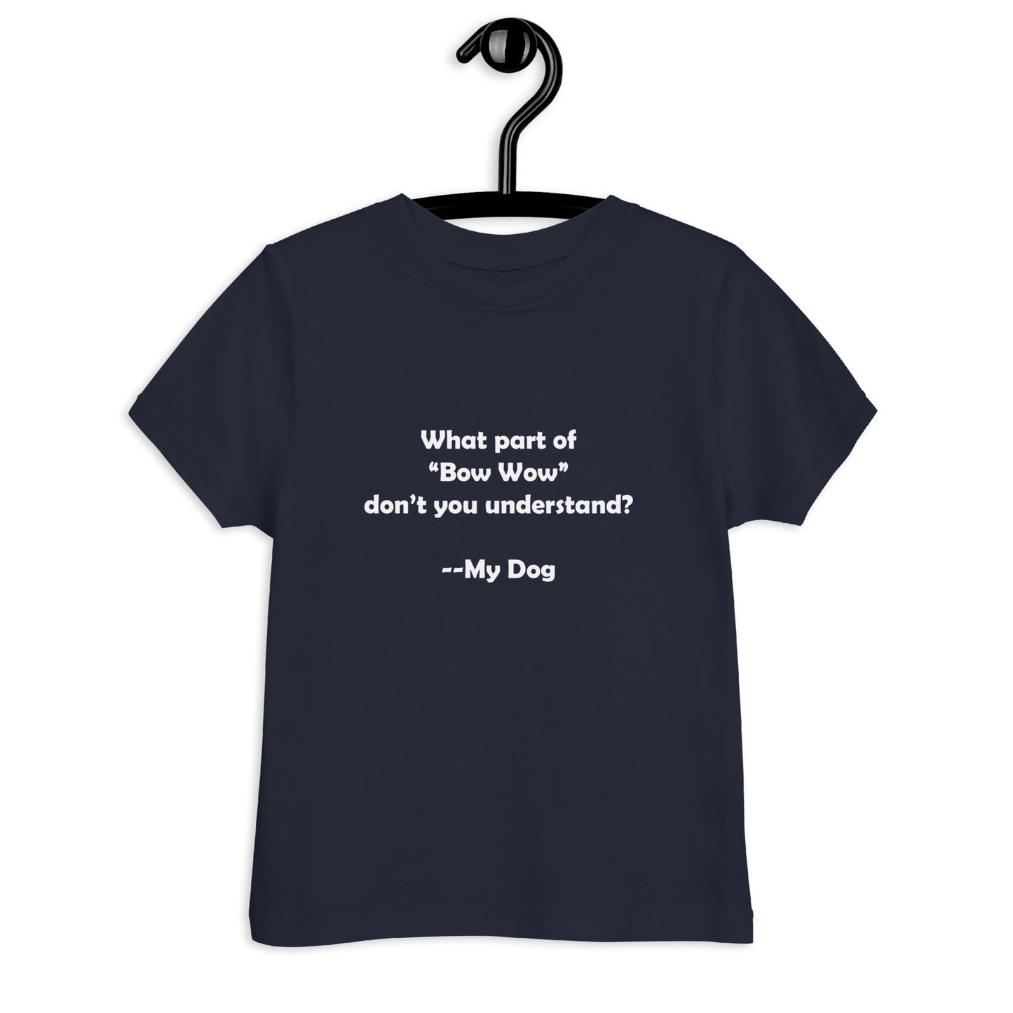 My Dog Toddler Jersey T-shirt
